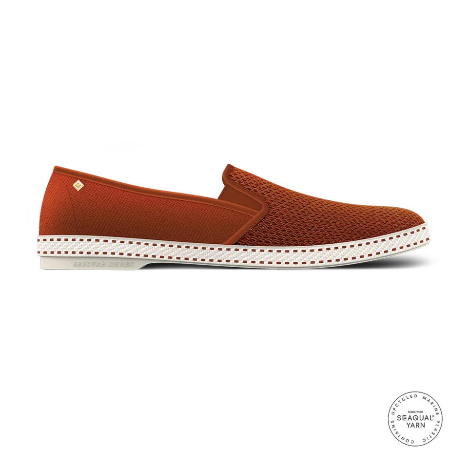 Rivieras Classic Terracotta espadrilles marron coton