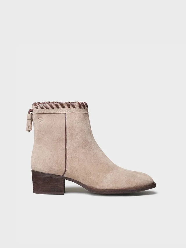 Toni Pons Paterna-SY Bottine Femme Suède Talon 4,5 cm