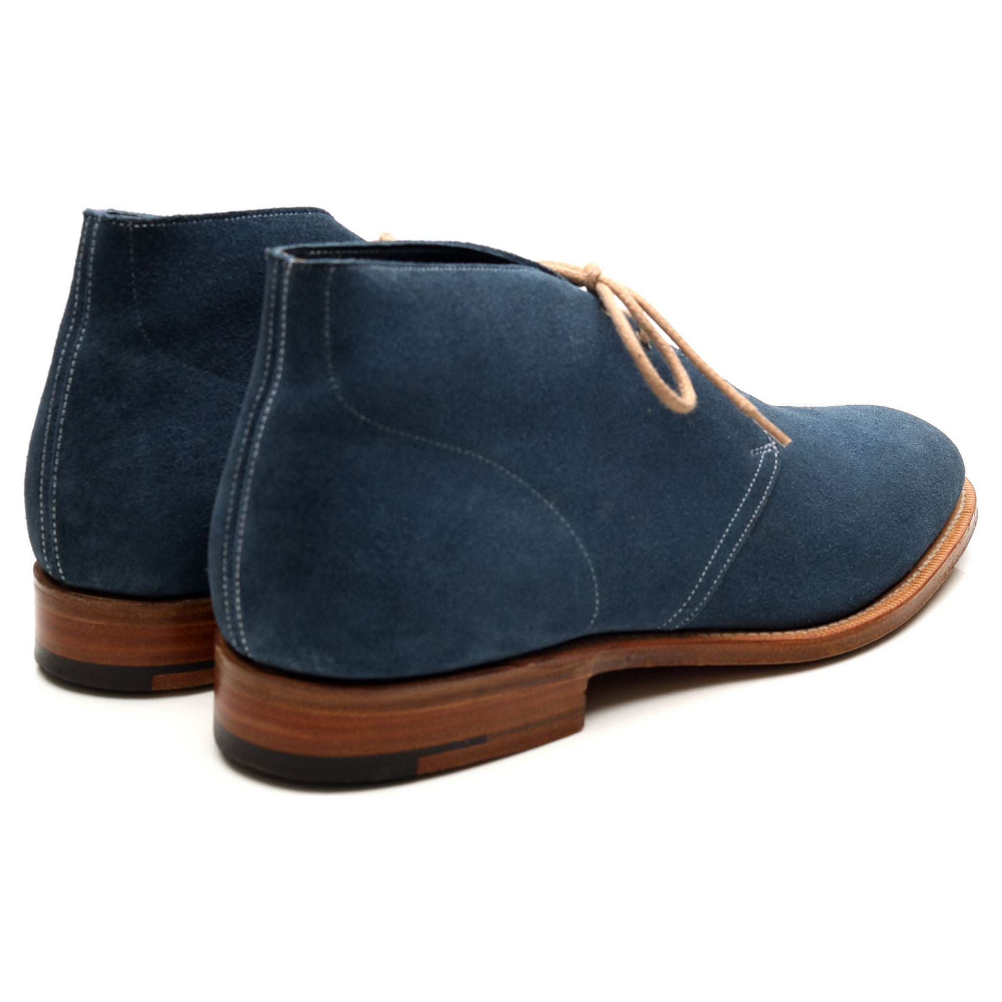 Church's Sahara bottines chukka daim bleu UK 8.5
