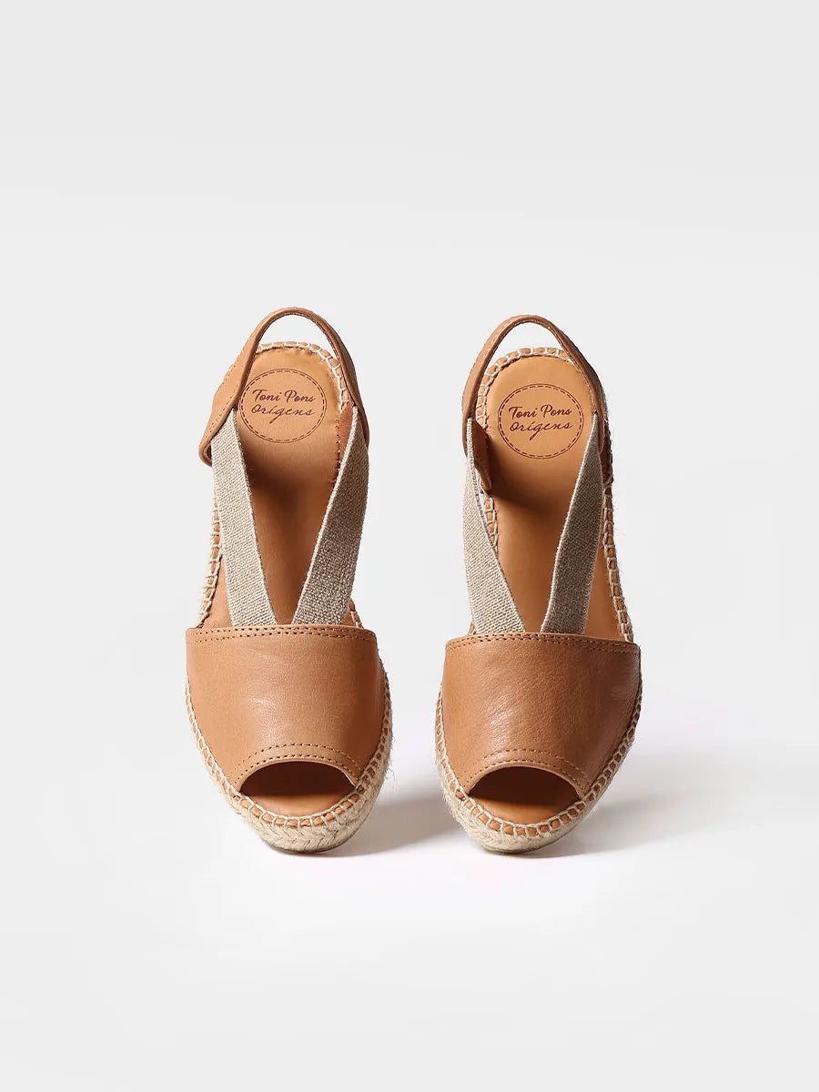 Toni Pons Teide-P espadrille cuir compensee