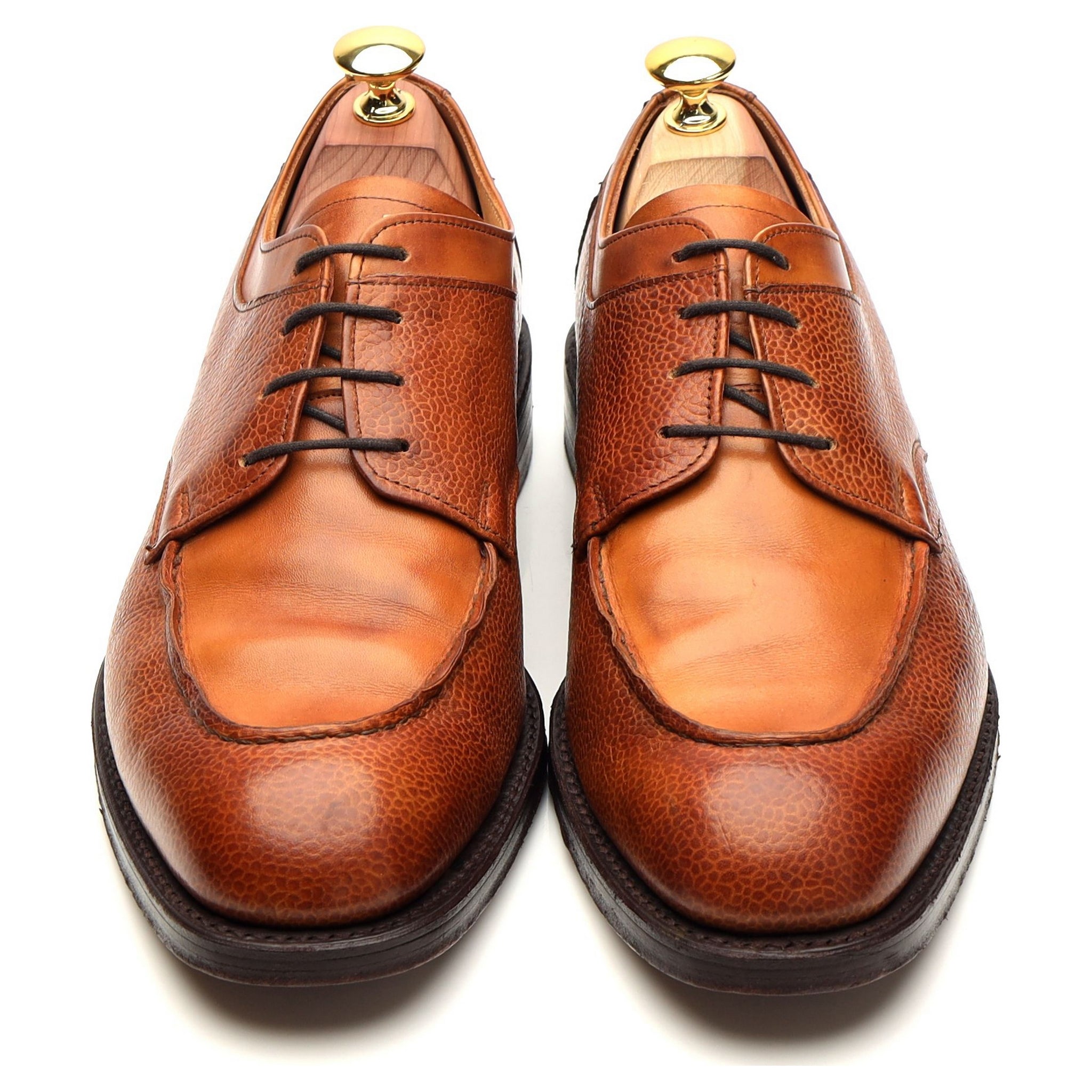 Cheaney Dali derbys cuir grainé marron 7.5 UK