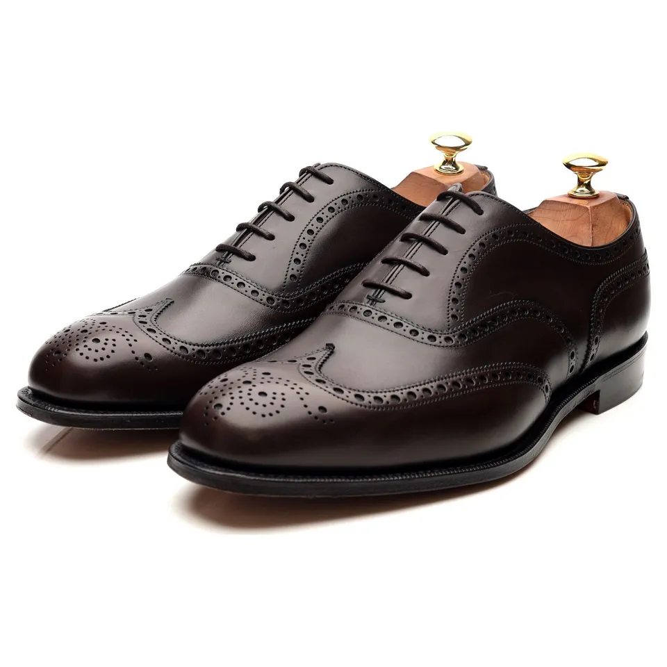 Church's Chetwynd derbies cuir marron UK 9