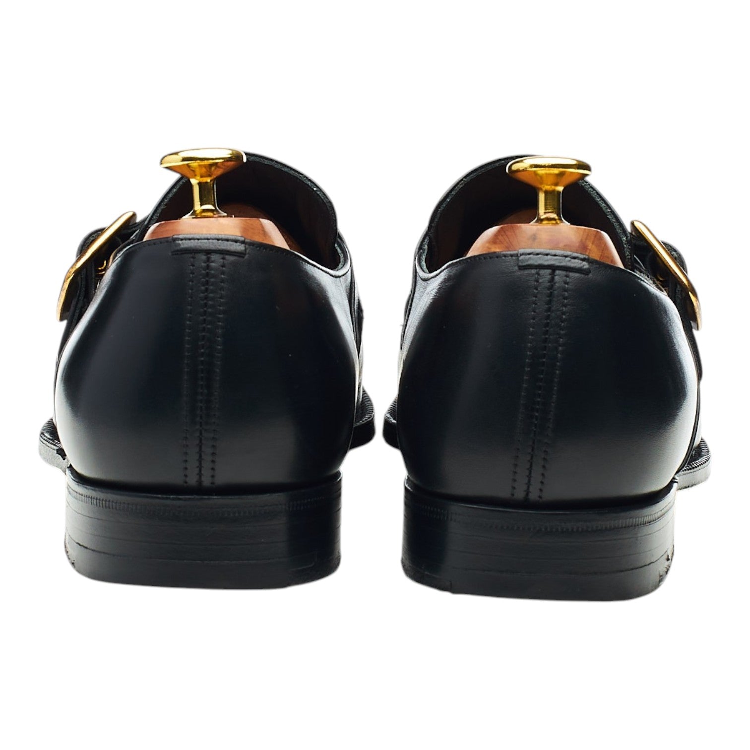 Church's monk cuir noir boucle UK 8.5