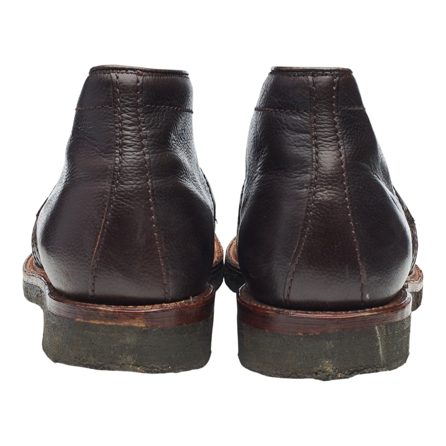 Alden 12341 boots chukka cuir marron UK 9 semelle crêpe