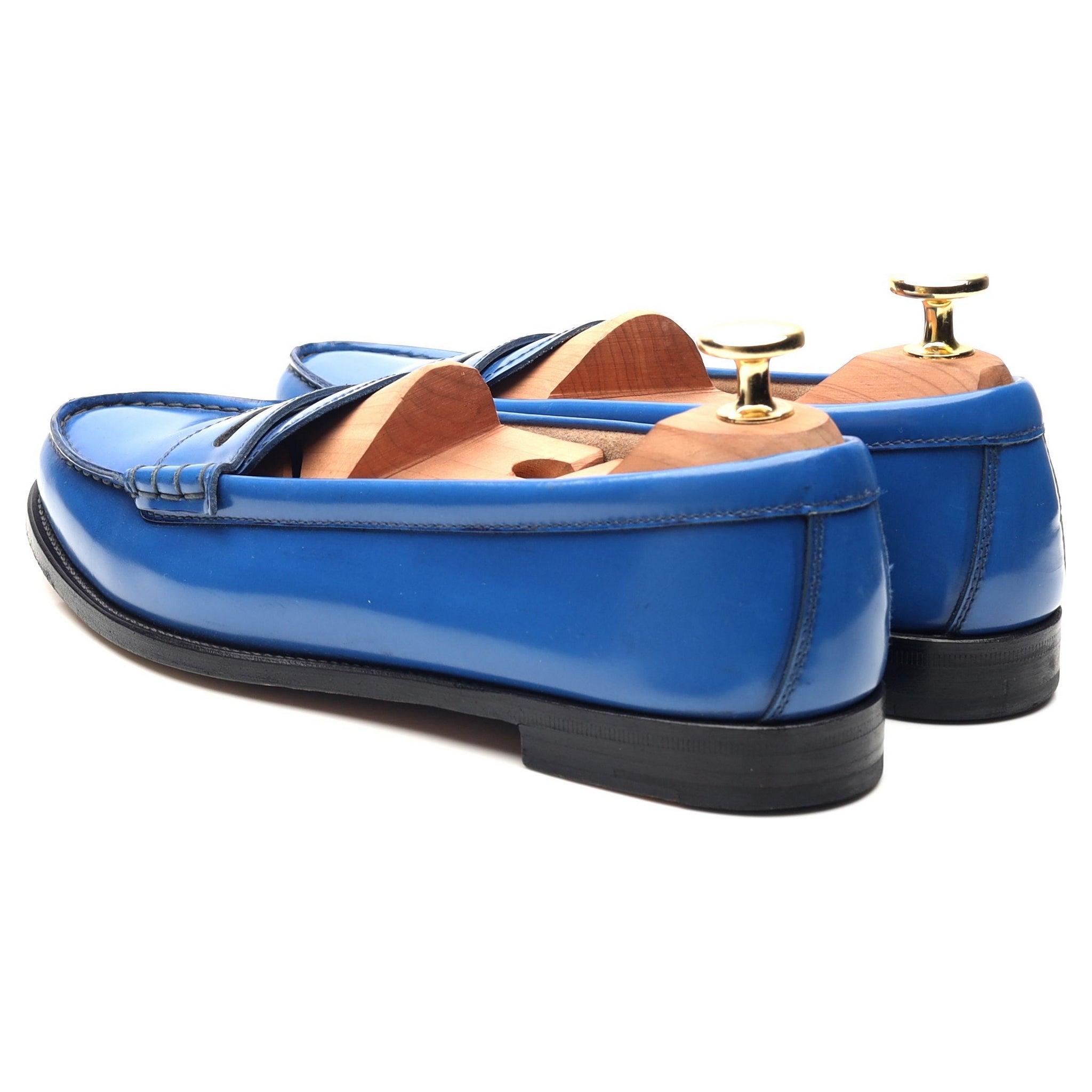 Church's Kara mocassins cuir bleu 36,5 occasion