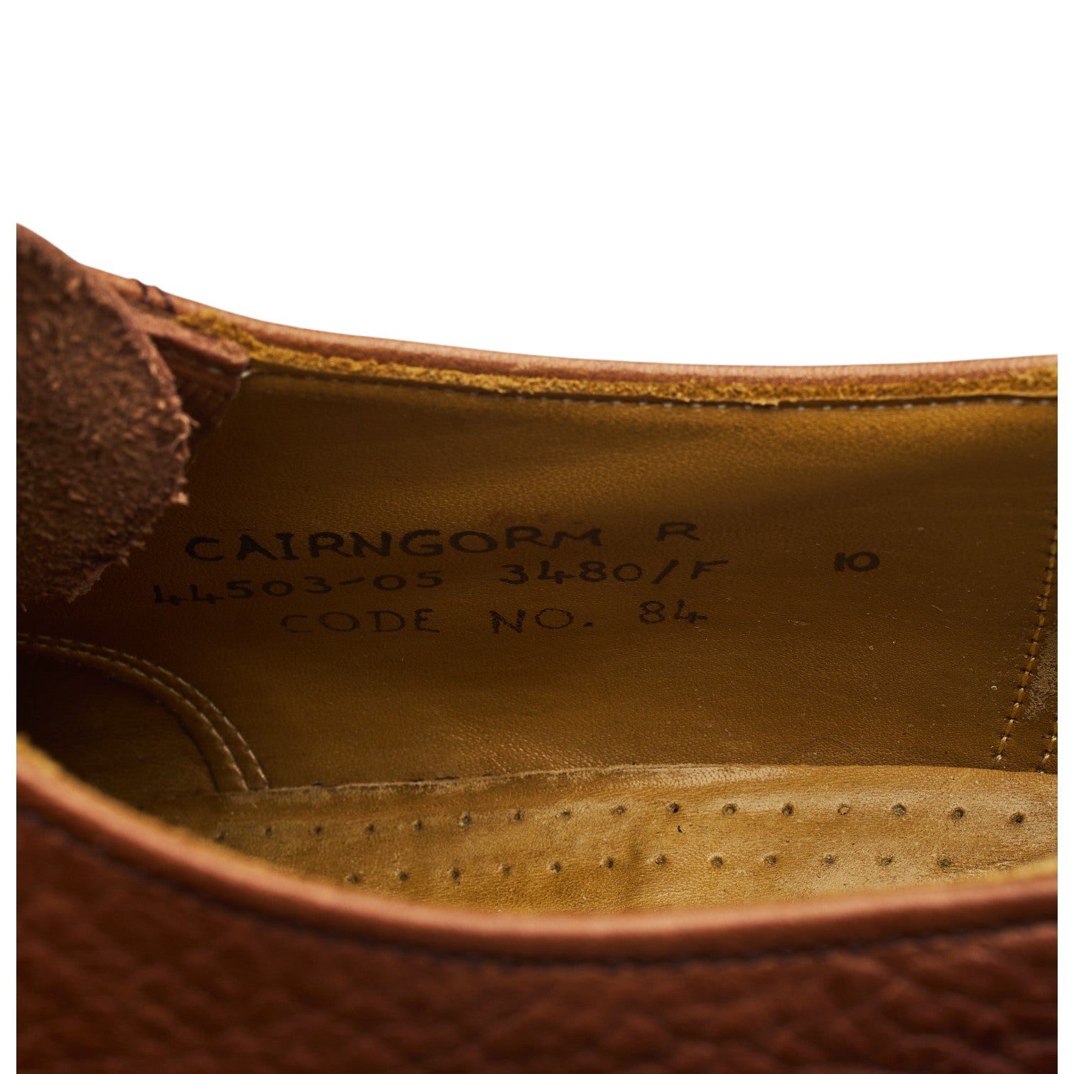 Cheaney Cairngorm II derby cuir marron UK 10 F