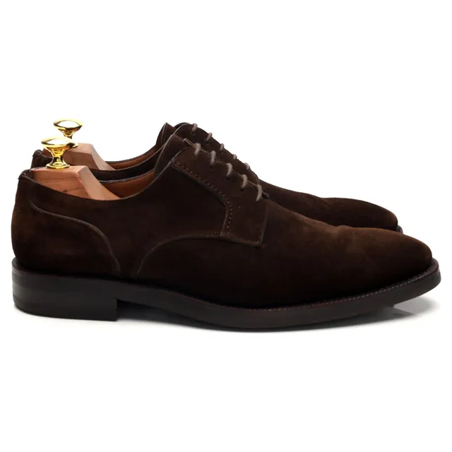 Bally Scribe derbies suède marron pointure 7