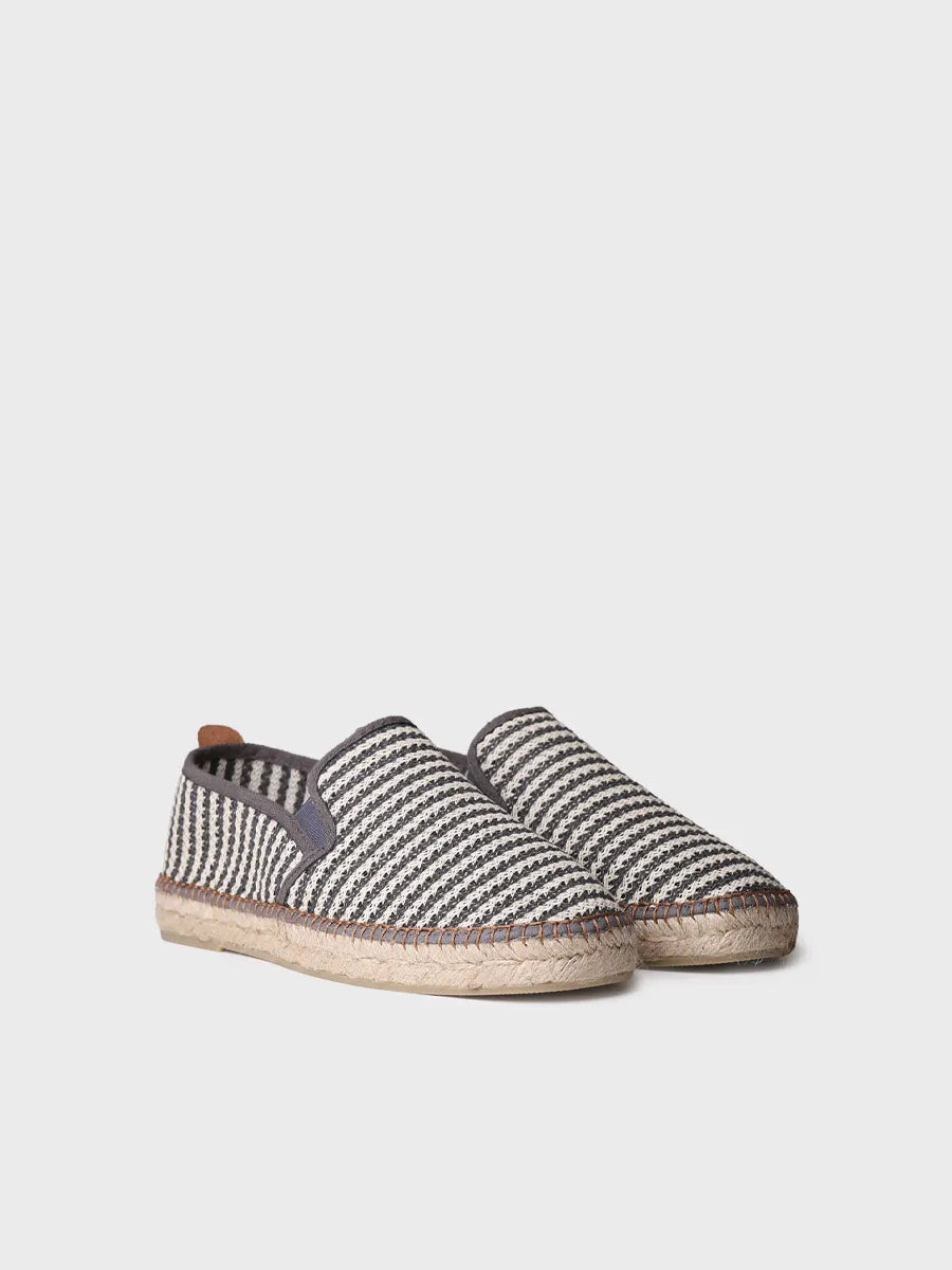 Toni Pons Delvin espadrille homme toile grise