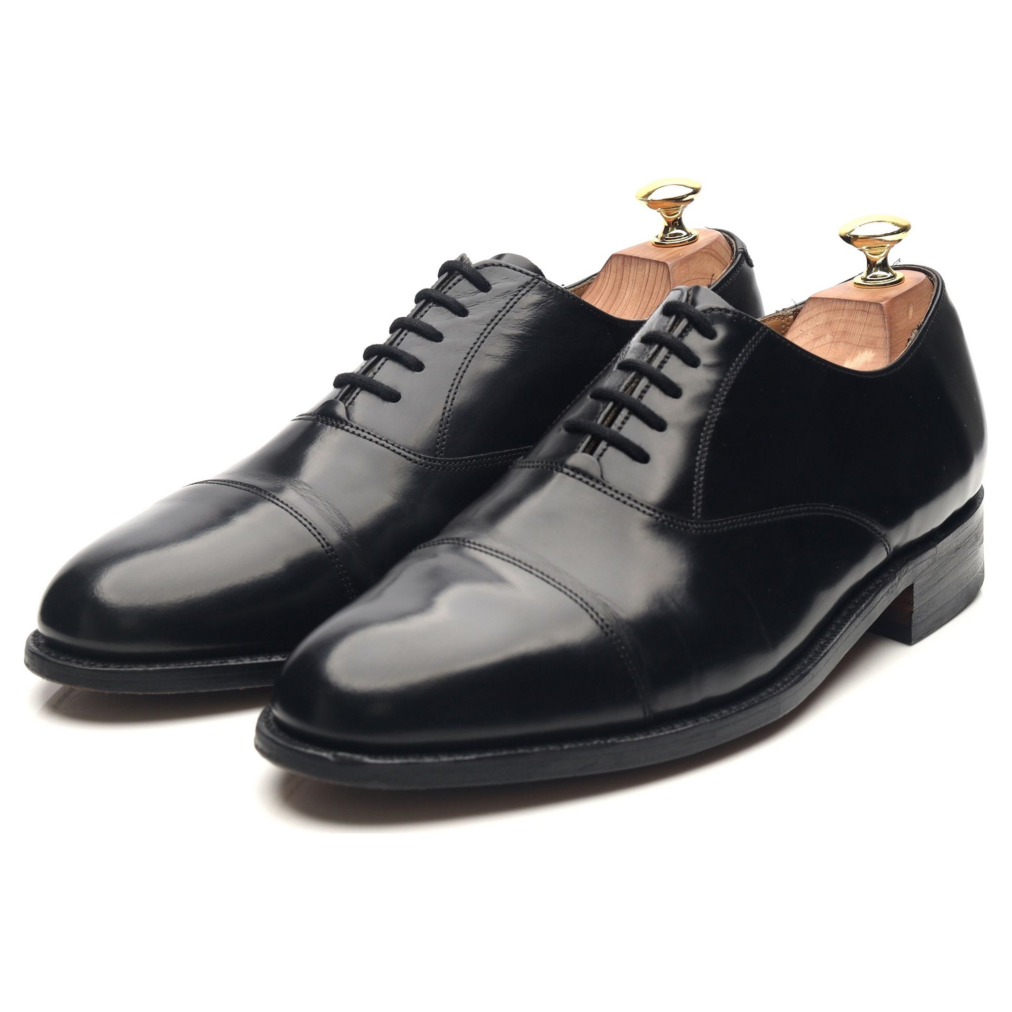 Barker Arnold richelieu cuir noir 8,5 UK