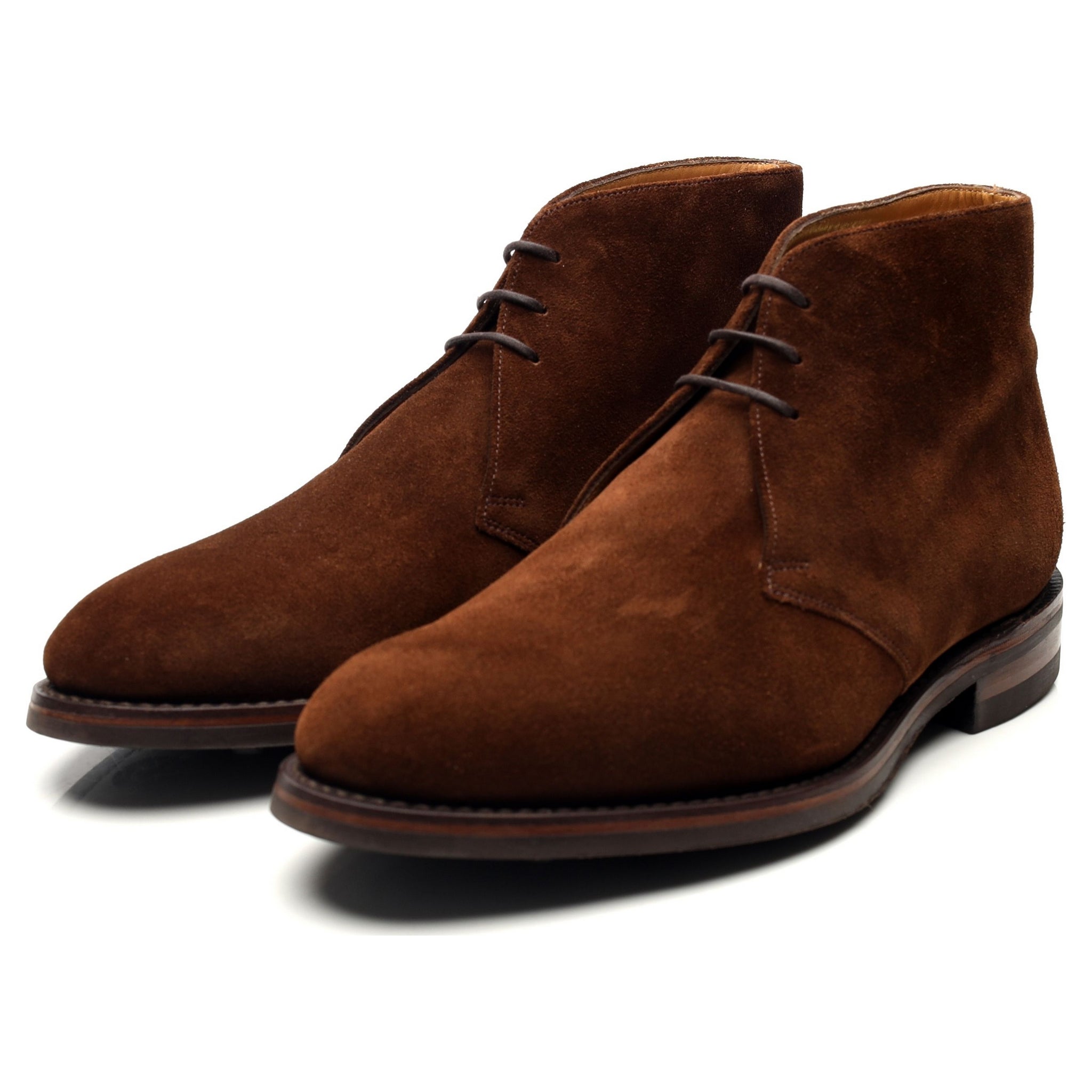 Loake 1880 Kempton boots chukka daim marron UK 8,5