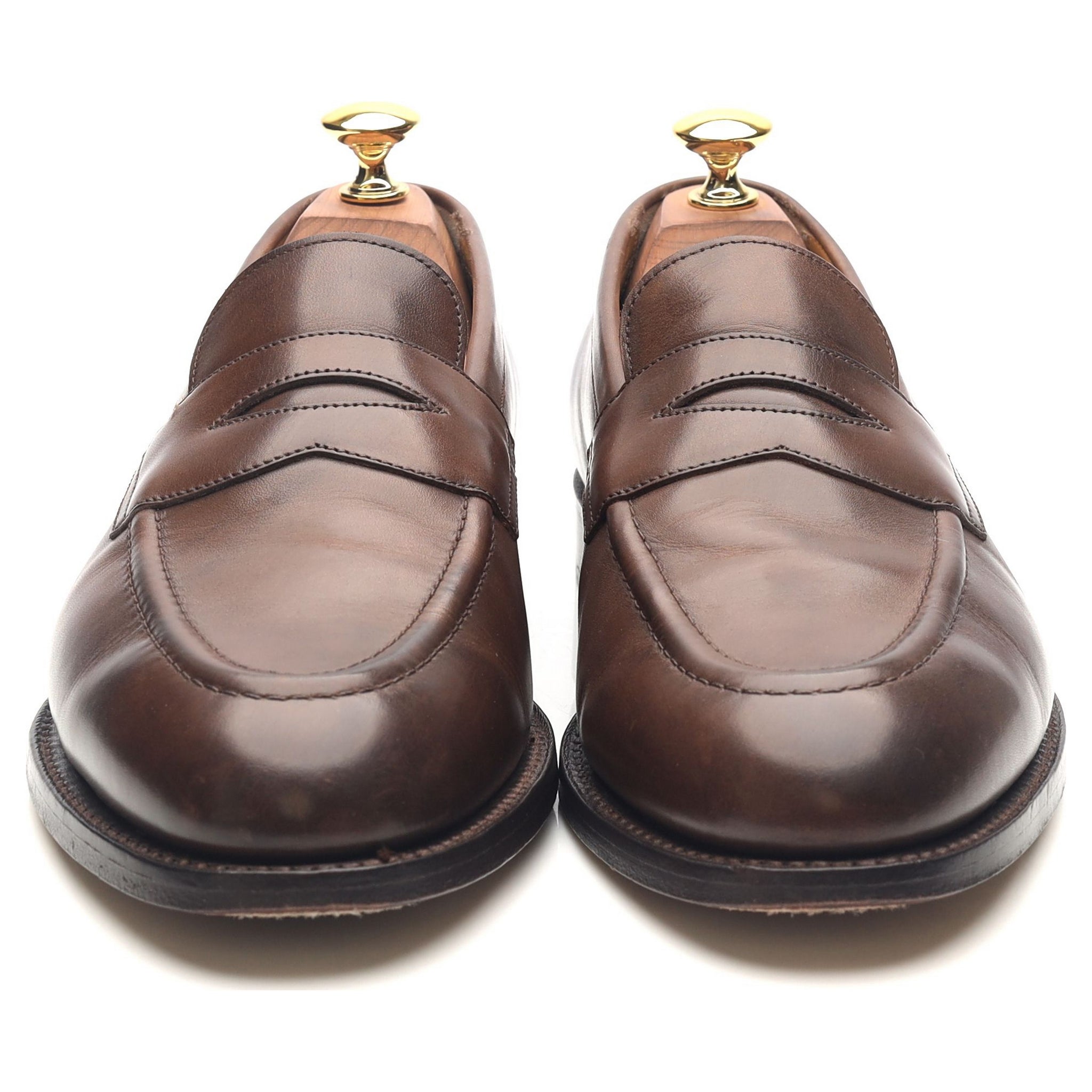 Tricker's Harvard mocassin cuir marron pointure UK 6,5