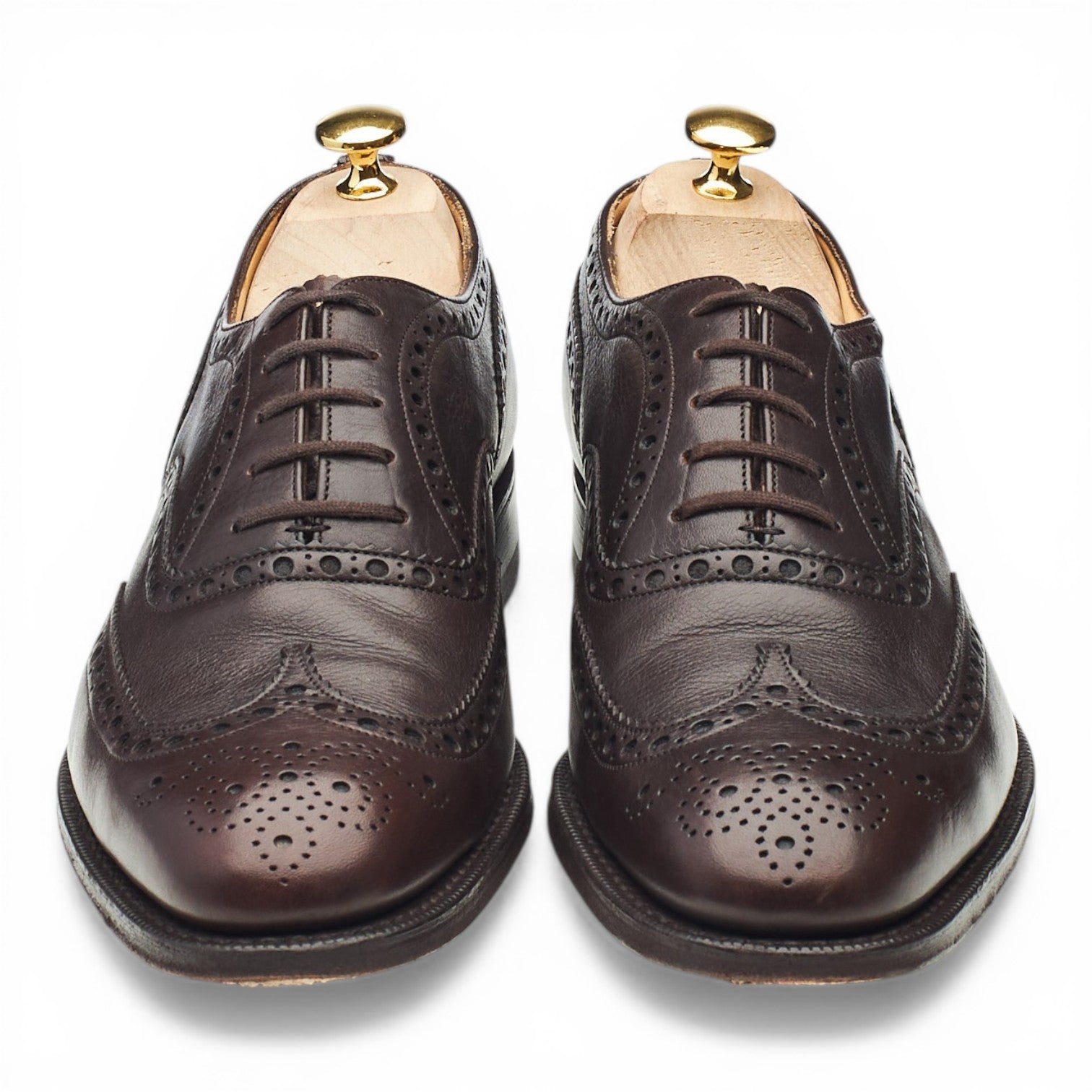 Church’s Brisbane derbies brogues cuir marron UK 8.5