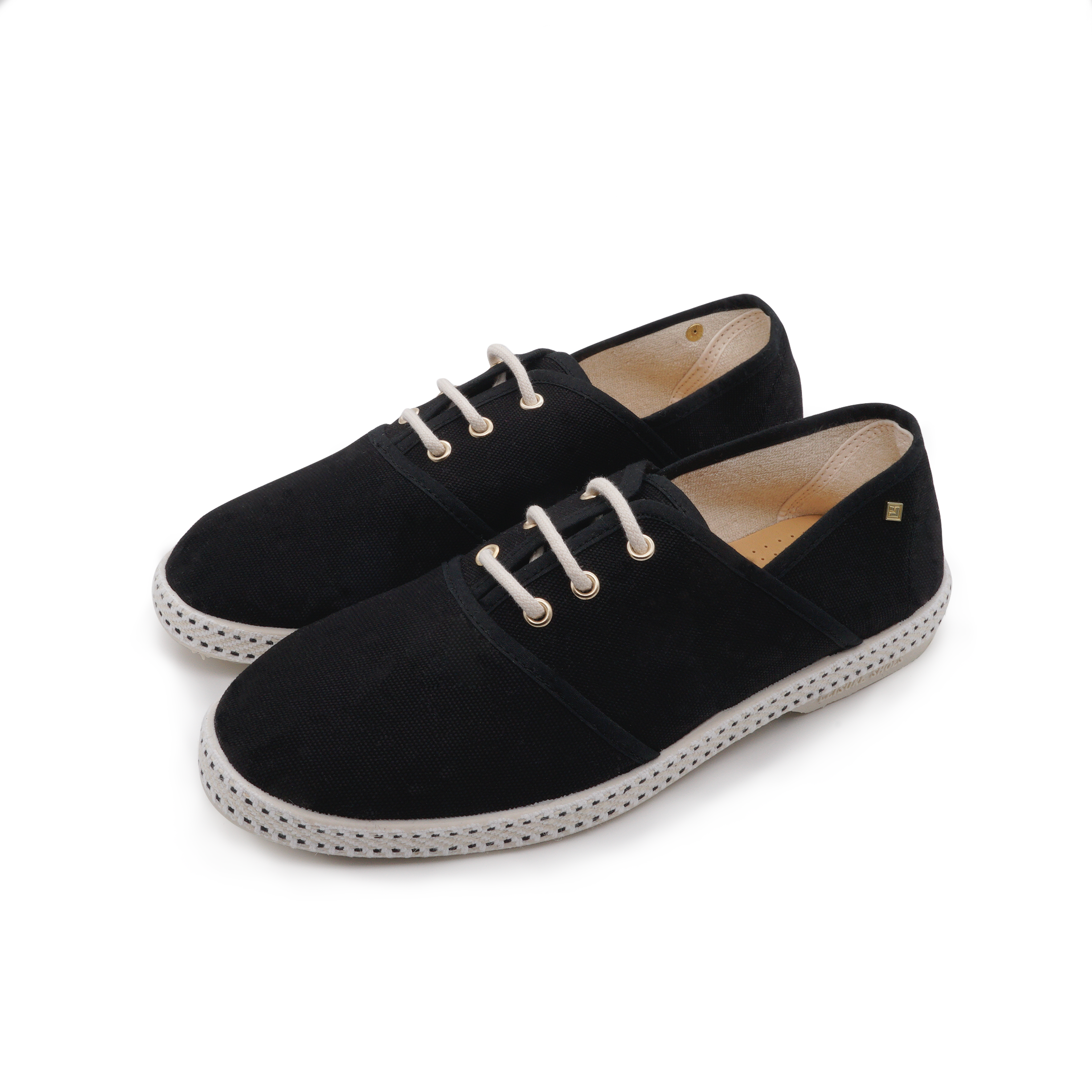 RIVIERAS Lacets 4011 chaussures toile noir