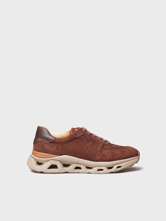 Toni Pons Duran sneakers homme daim lacet