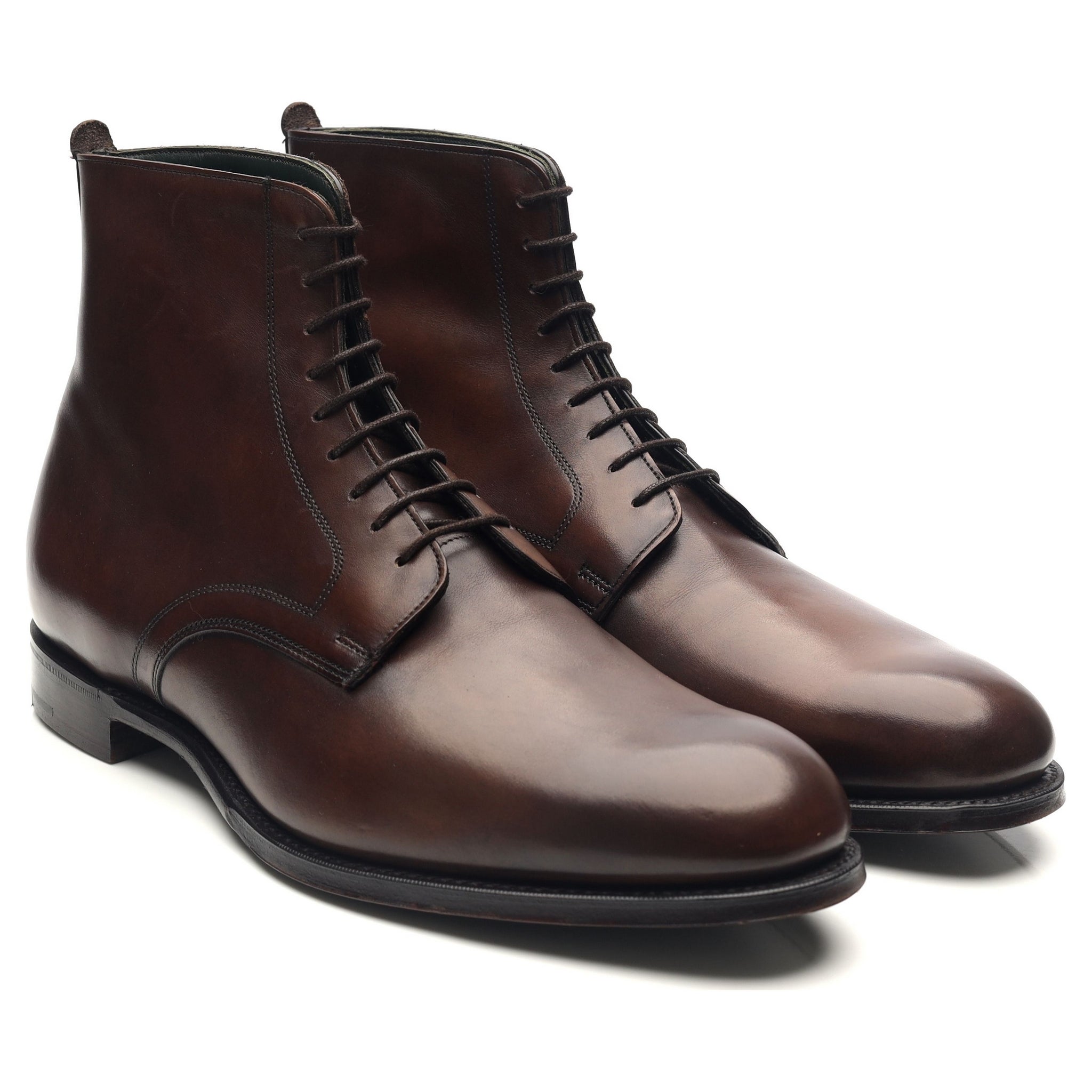 Cheaney King bottines cuir marron 10 UK