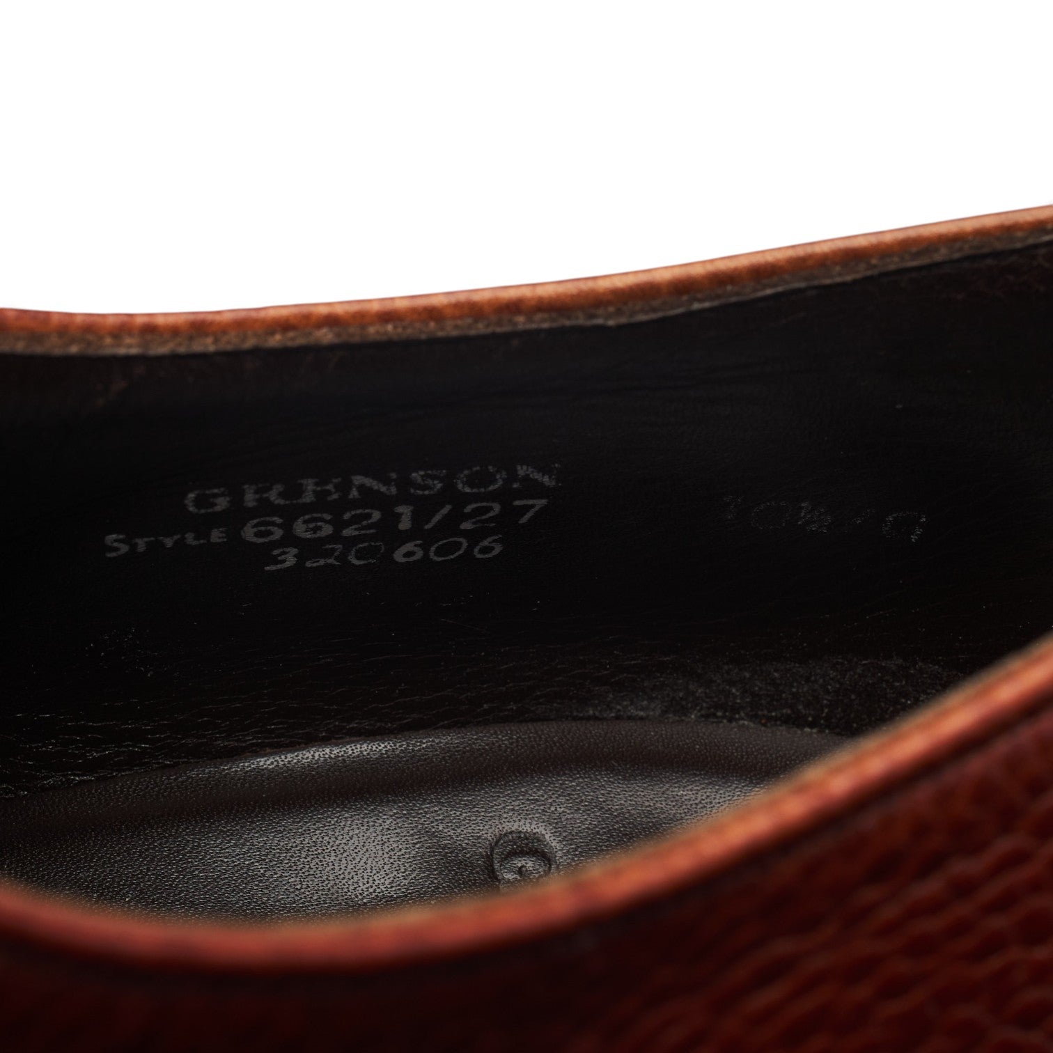 Grenson derbies cuir marron clair UK 10.5