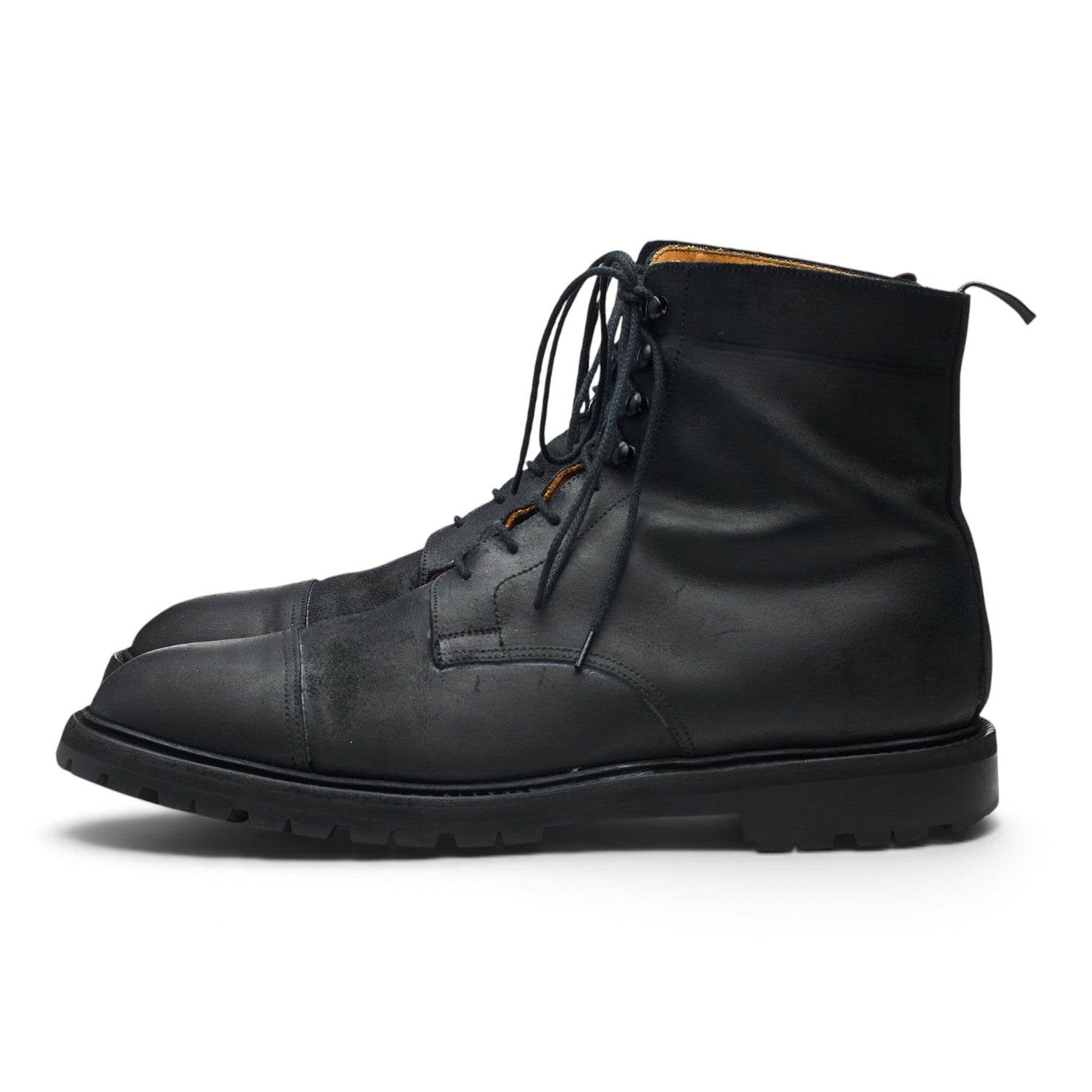 Crockett & Jones Coniston boots suède noir UK 9