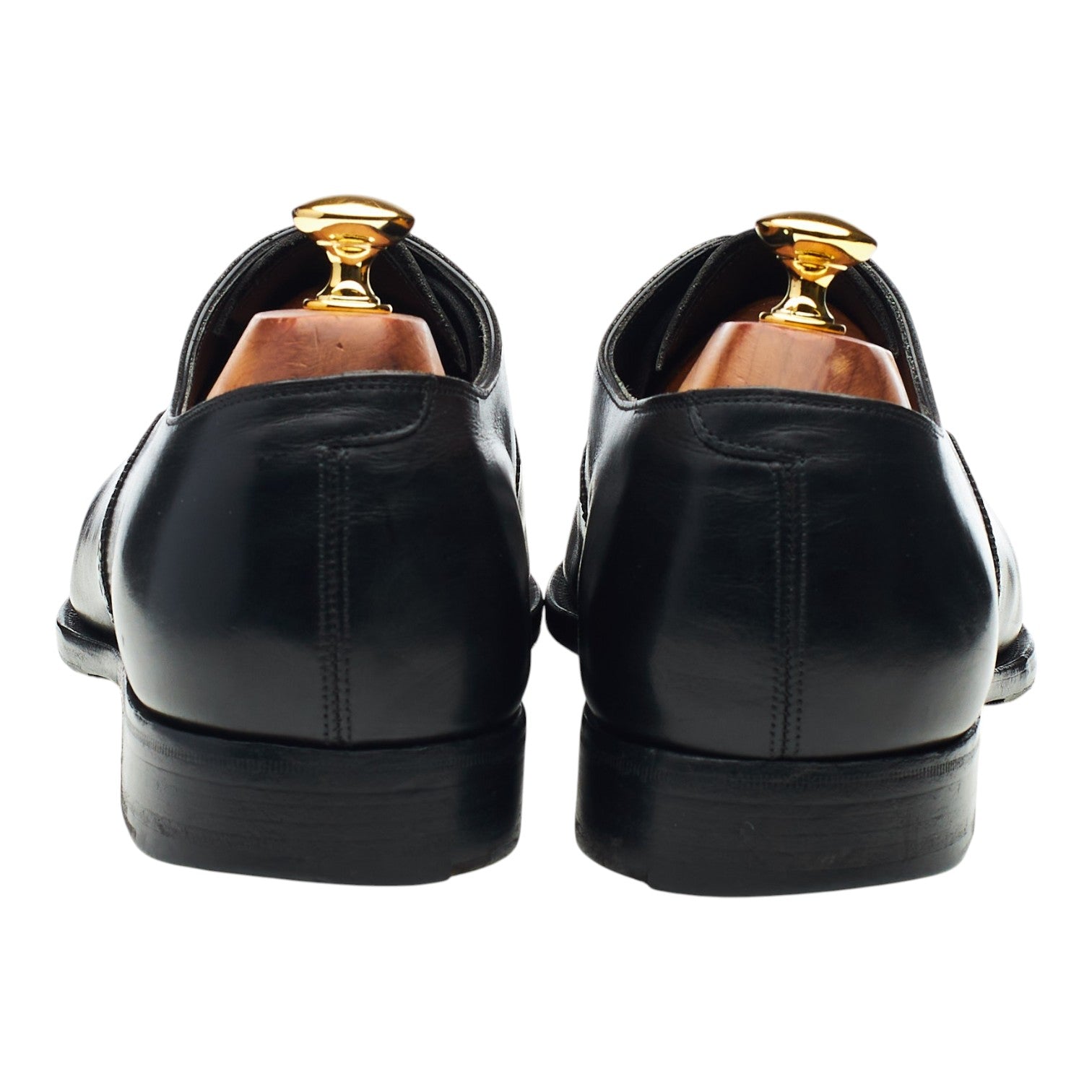 Edward Green chaussures oxford brogues cuir noir UK 10.5