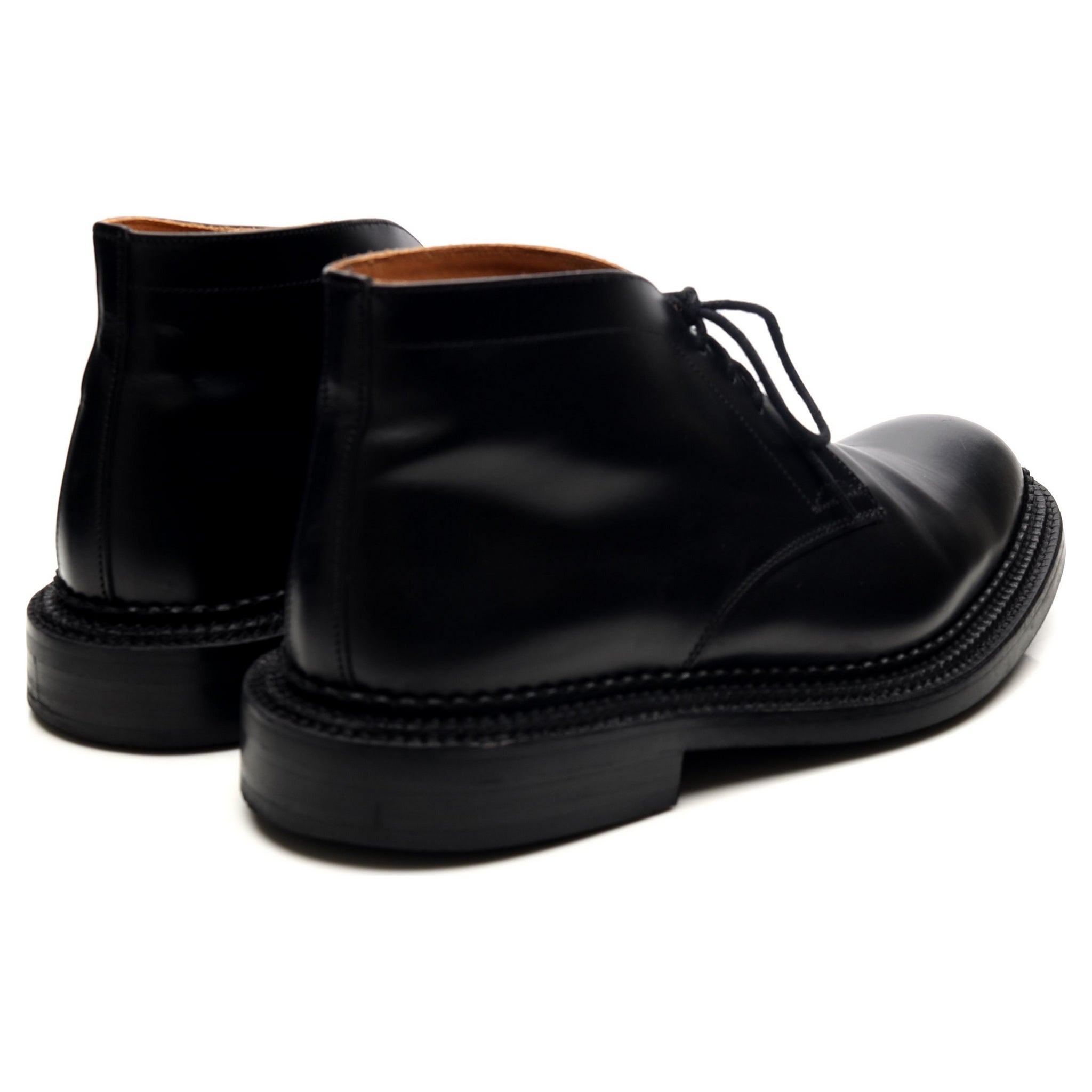 Grenson Triple Welt chukka boots cuir noir UK 8.5