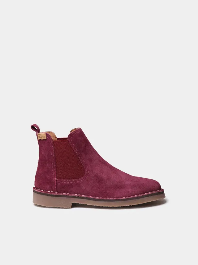 Toni Pons Isa-Sy bottine suède élastiques 2,5 cm