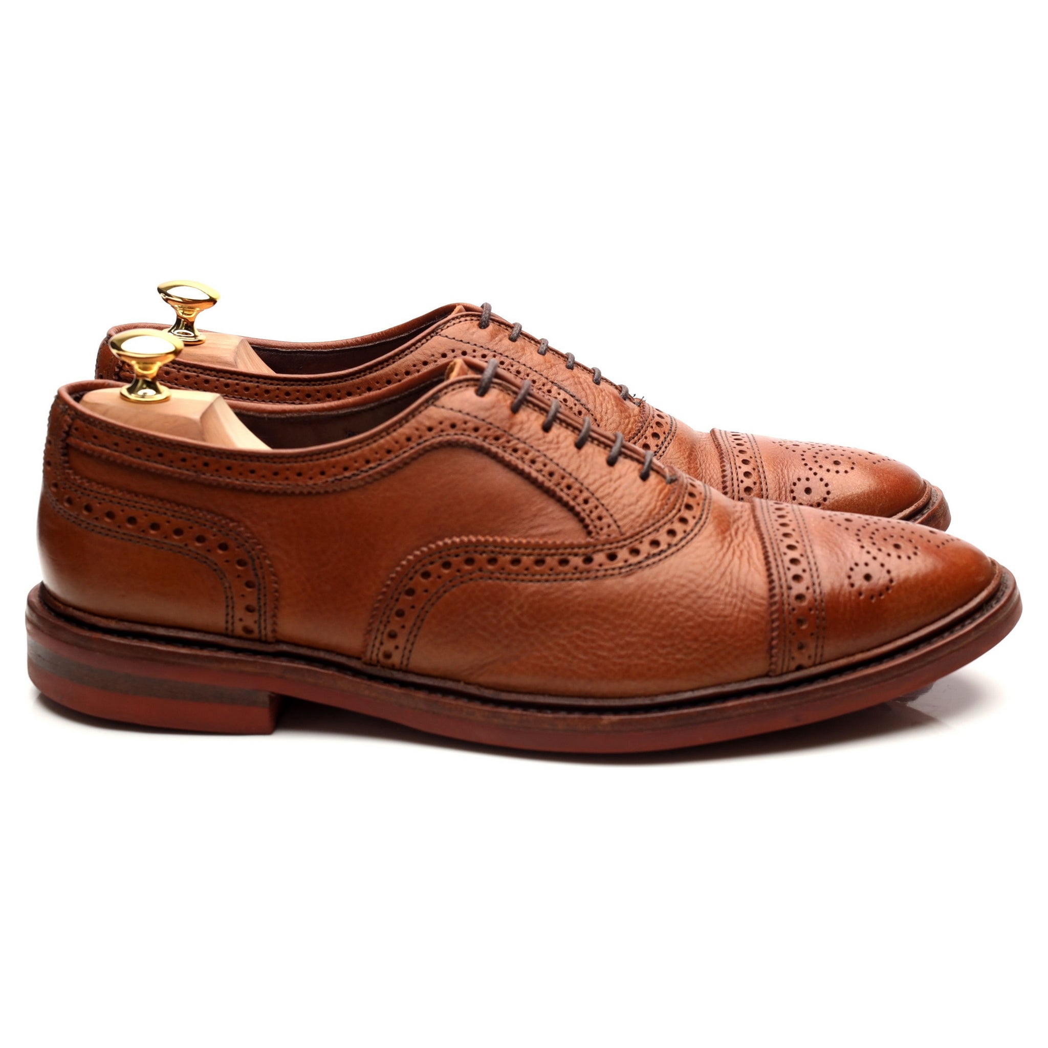 Allen Edmonds Strandmok oxford cuir marron UK 11