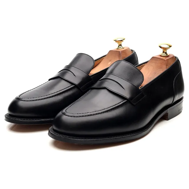 Church's Salisbury mocassins cuir noir pointure UK 9