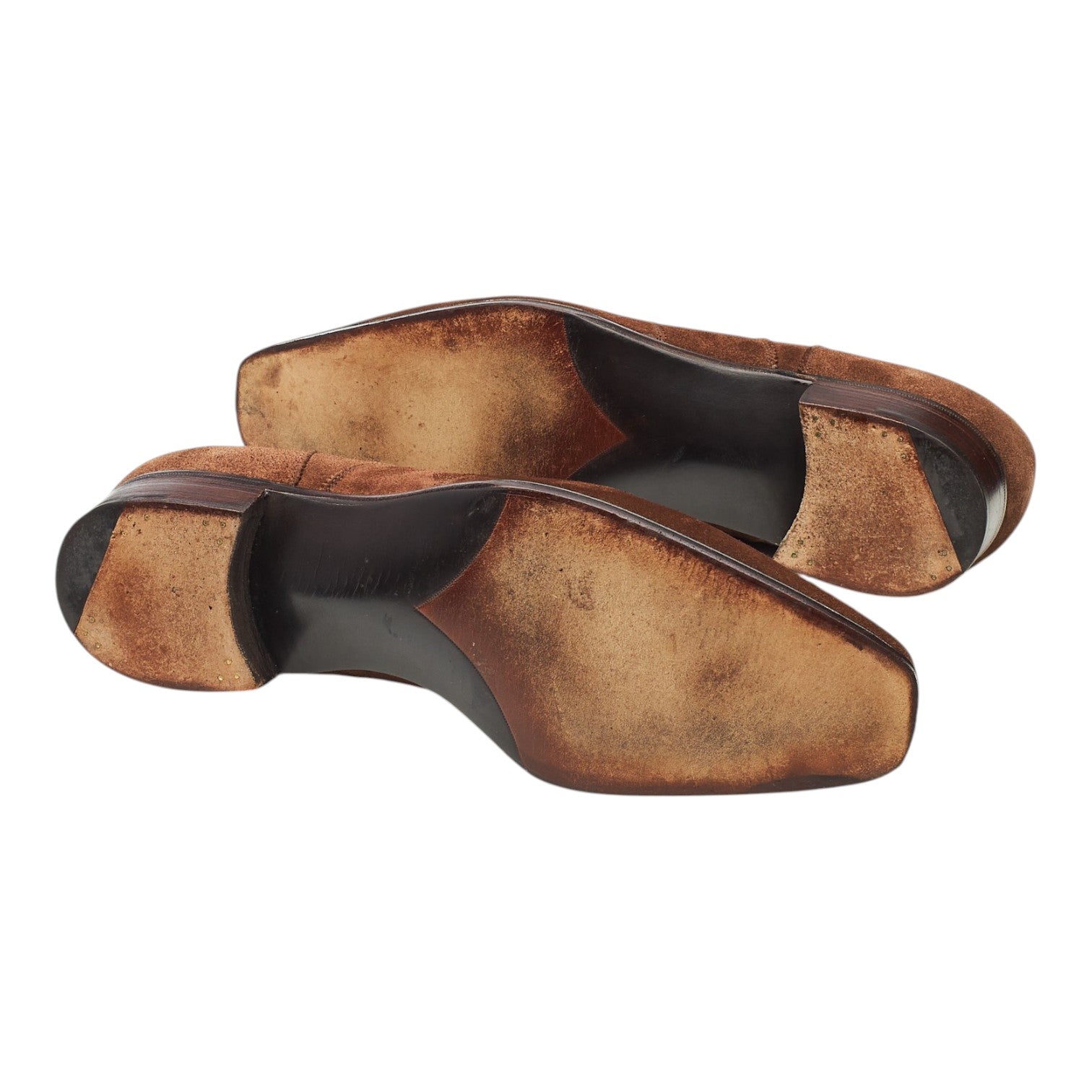 Gaziano & Girling Connaught richelieu daim marron UK 8