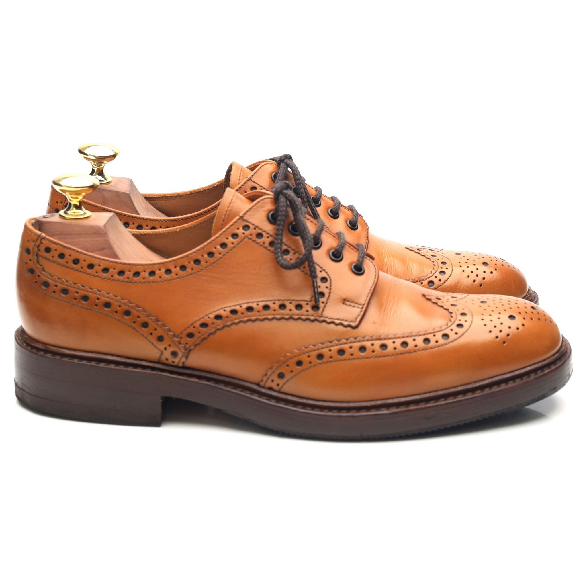 Loake 1880 Chester 2 derby cuir marron UK 7 brogues