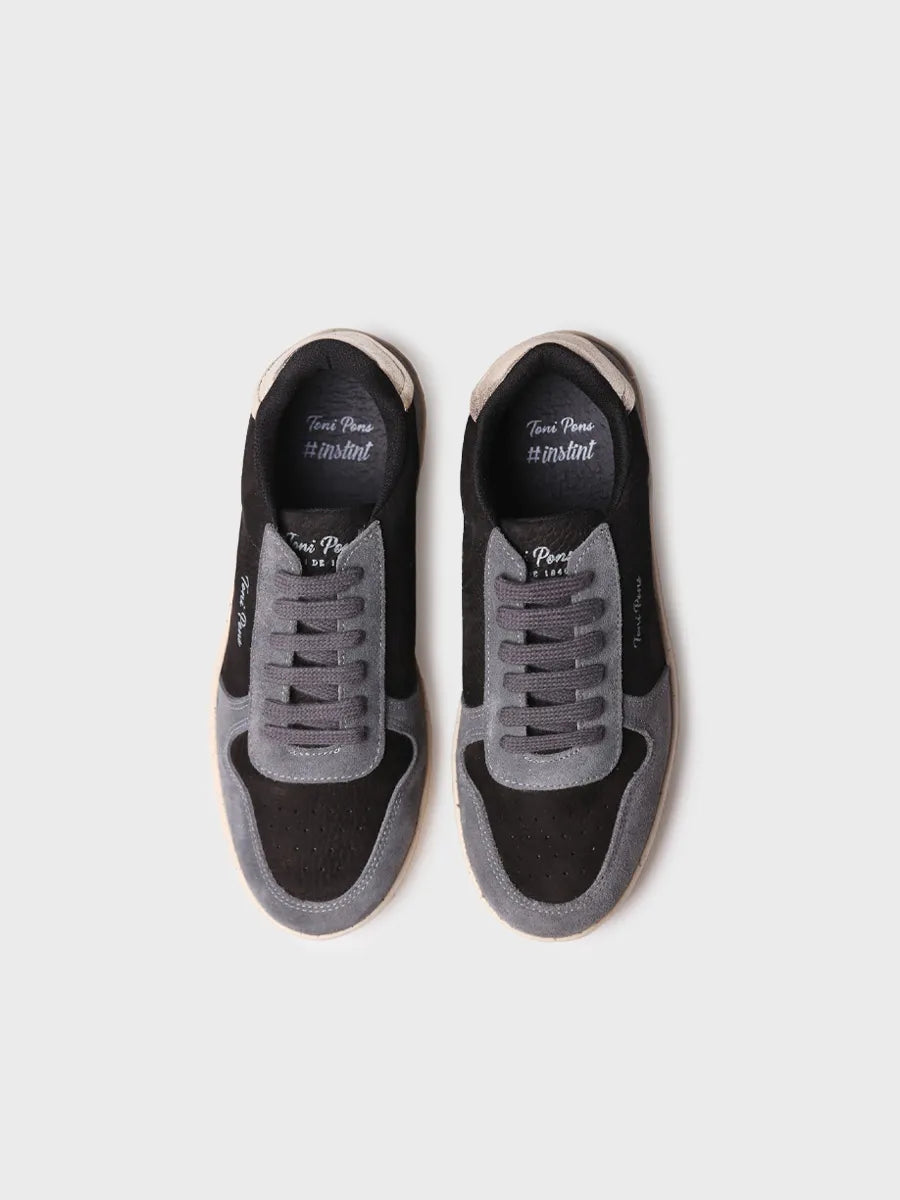 Toni Pons Atenea baskets femme cuir noir