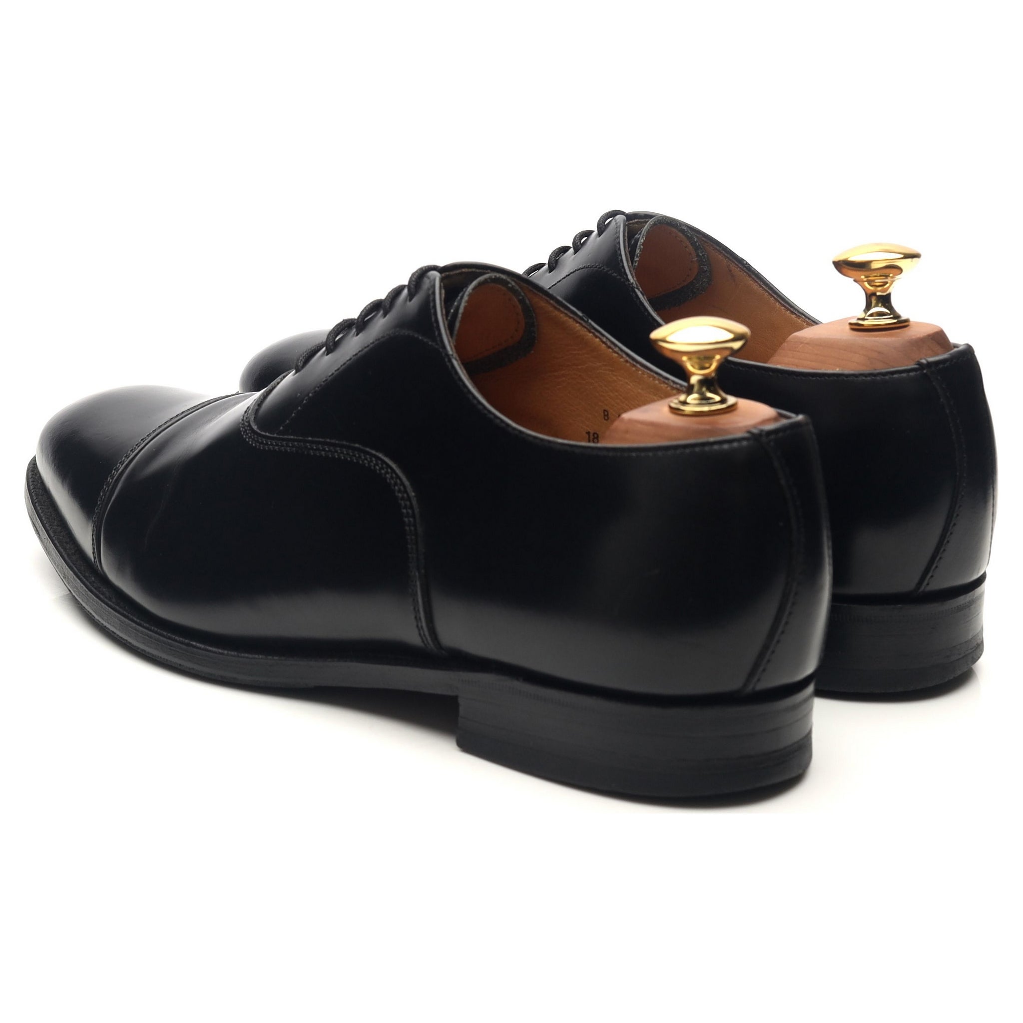 Alfred Sargent Epsom richelieu cuir noir UK 6.5