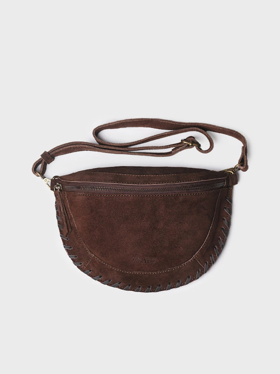 Toni Pons Samy sac bandoulière femme daim naturel
