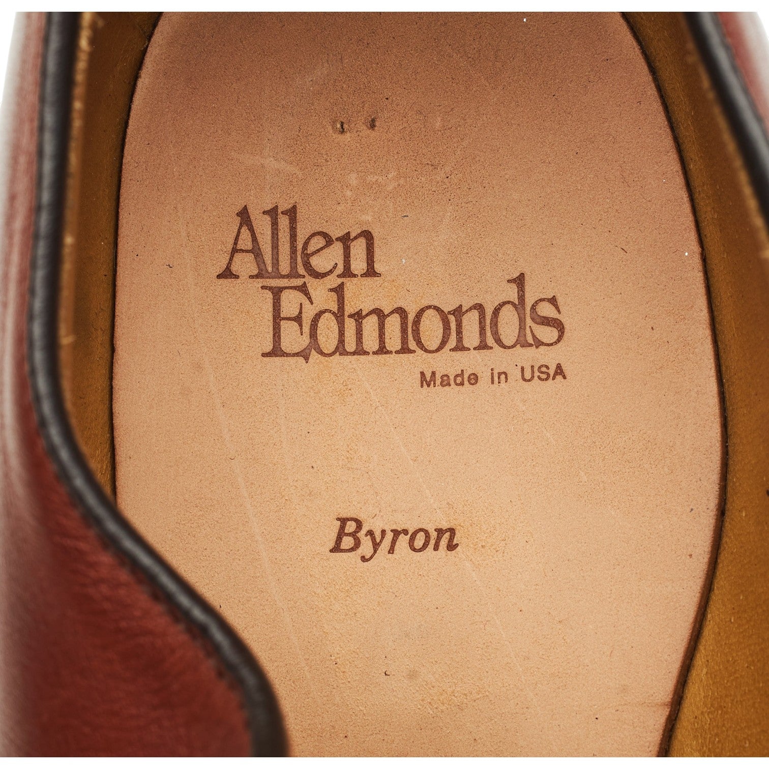 Allen Edmonds Byron oxford cuir marron UK 11