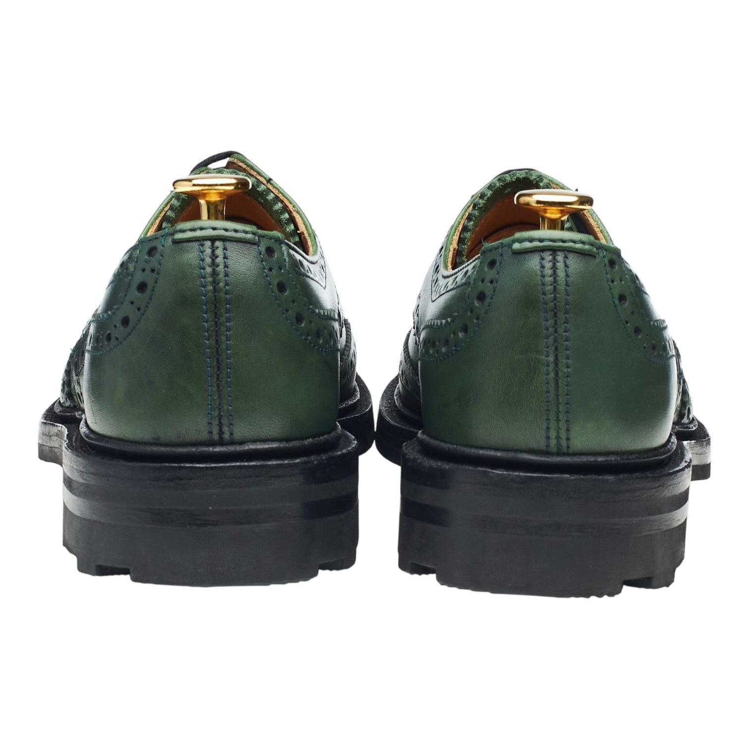 Tricker's Durham derbies cuir vert pointure UK 6