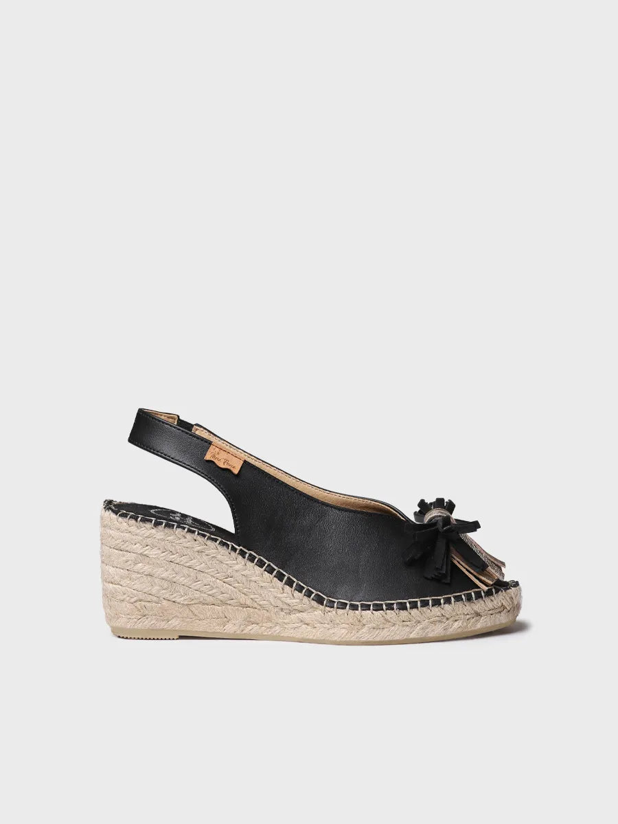 Toni Pons Laila-PF espadrille compensée cuir 7 cm