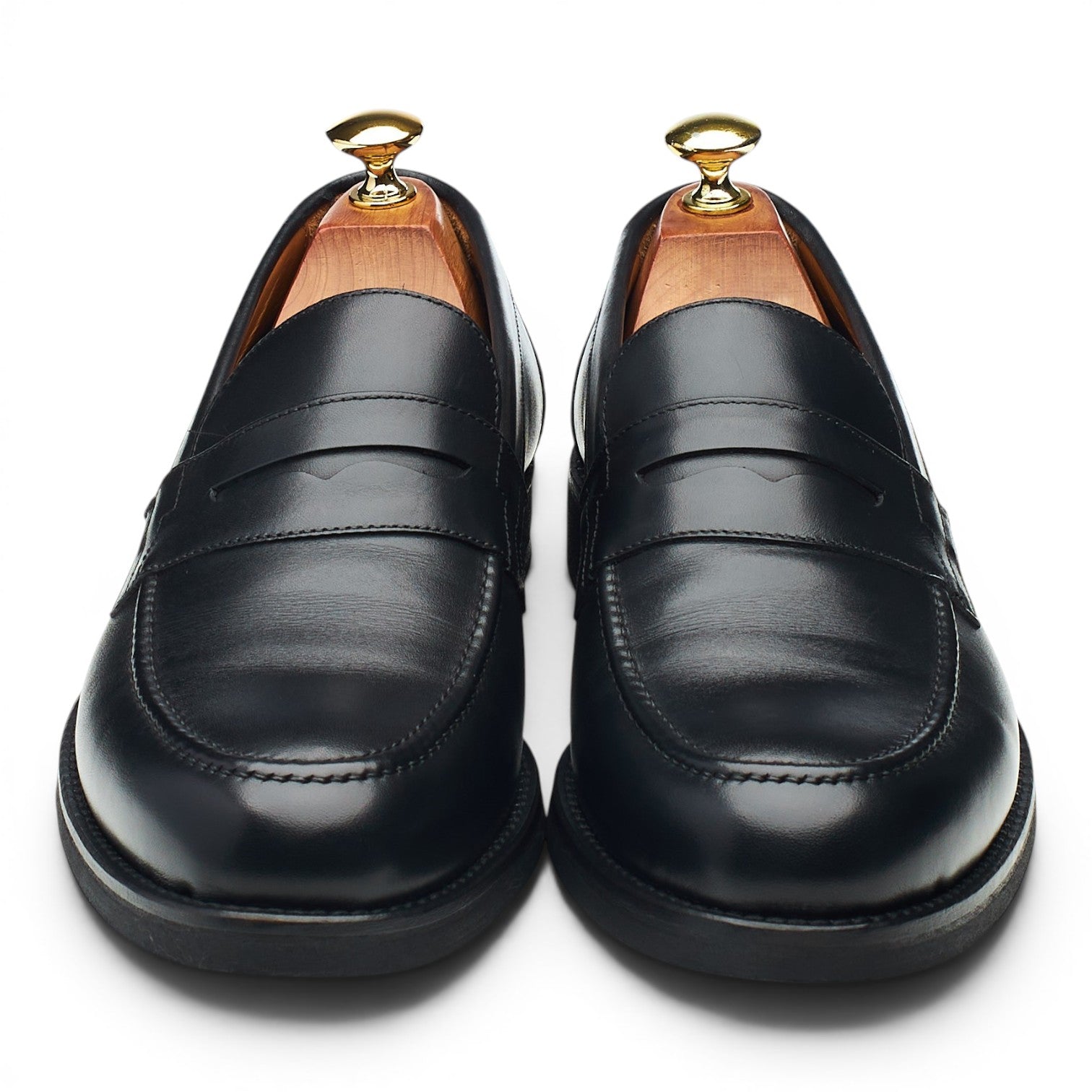Shipton & Heneage Crane mocassin cuir noir 8,5