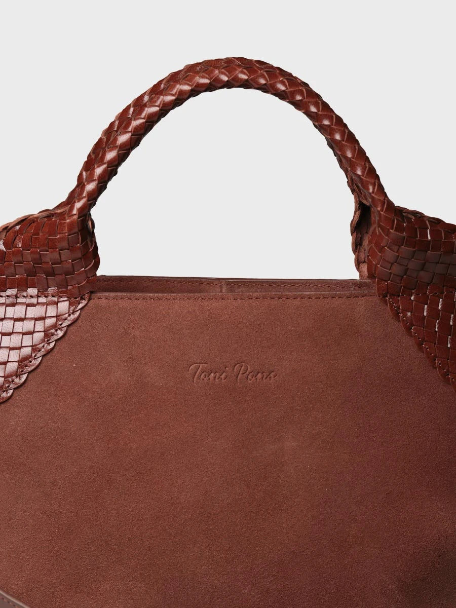 Toni Pons Sarina sac a main suedine tresse
