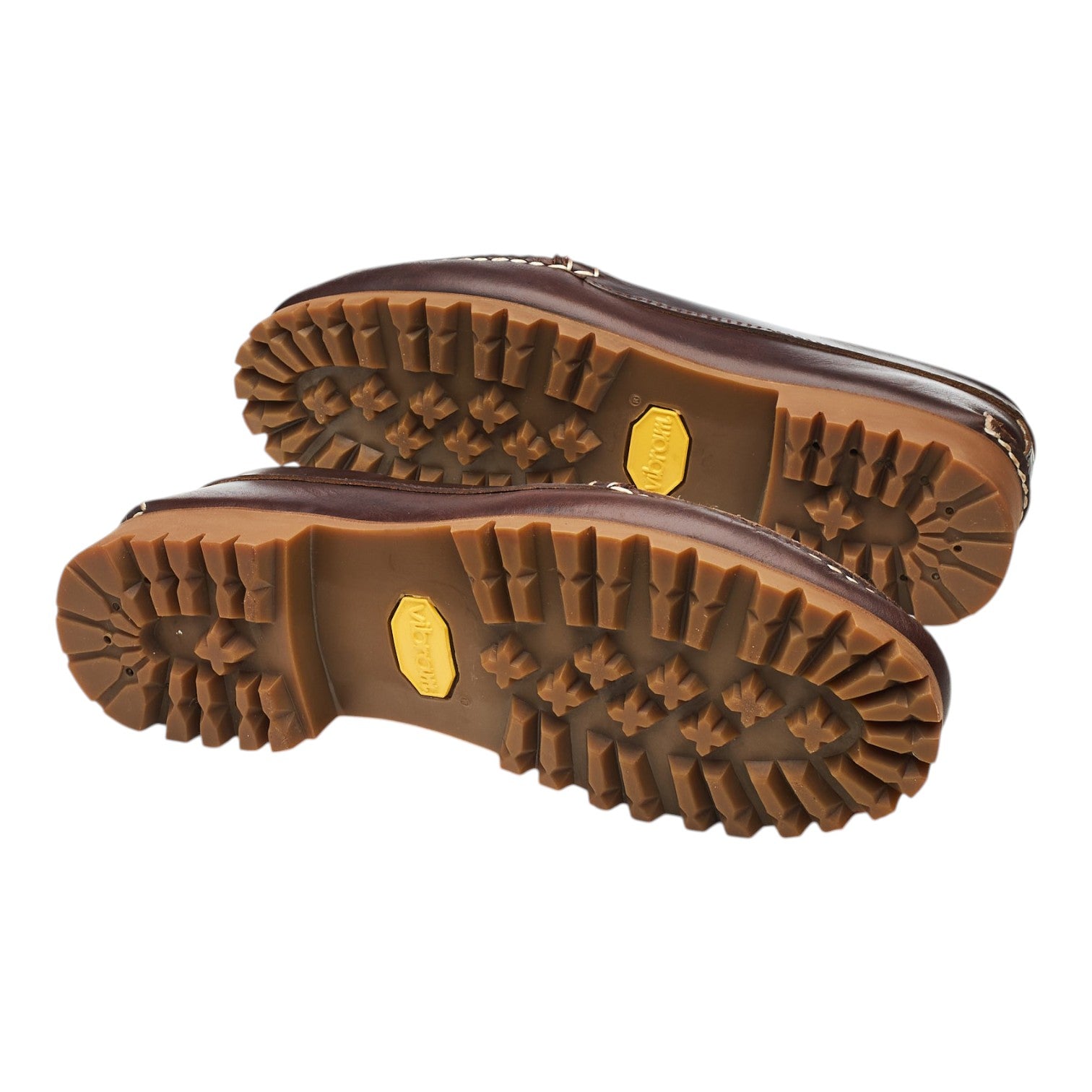 Quoddy Maliseet bateau cuir marron UK 8.5