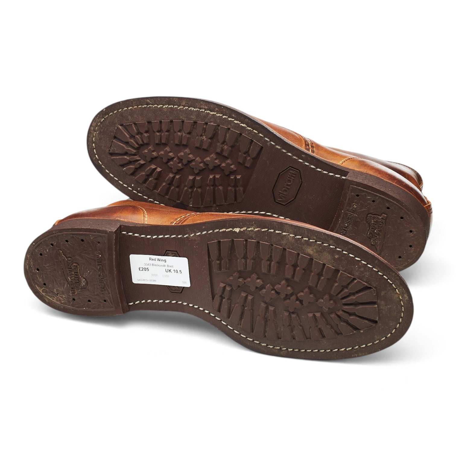Red Wing Blacksmith 3343 boots cuir marron 10.5