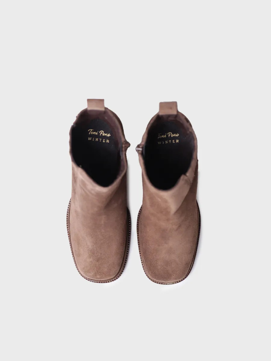 Toni Pons Ros-Sy bottines femme cuir talon large 8 cm