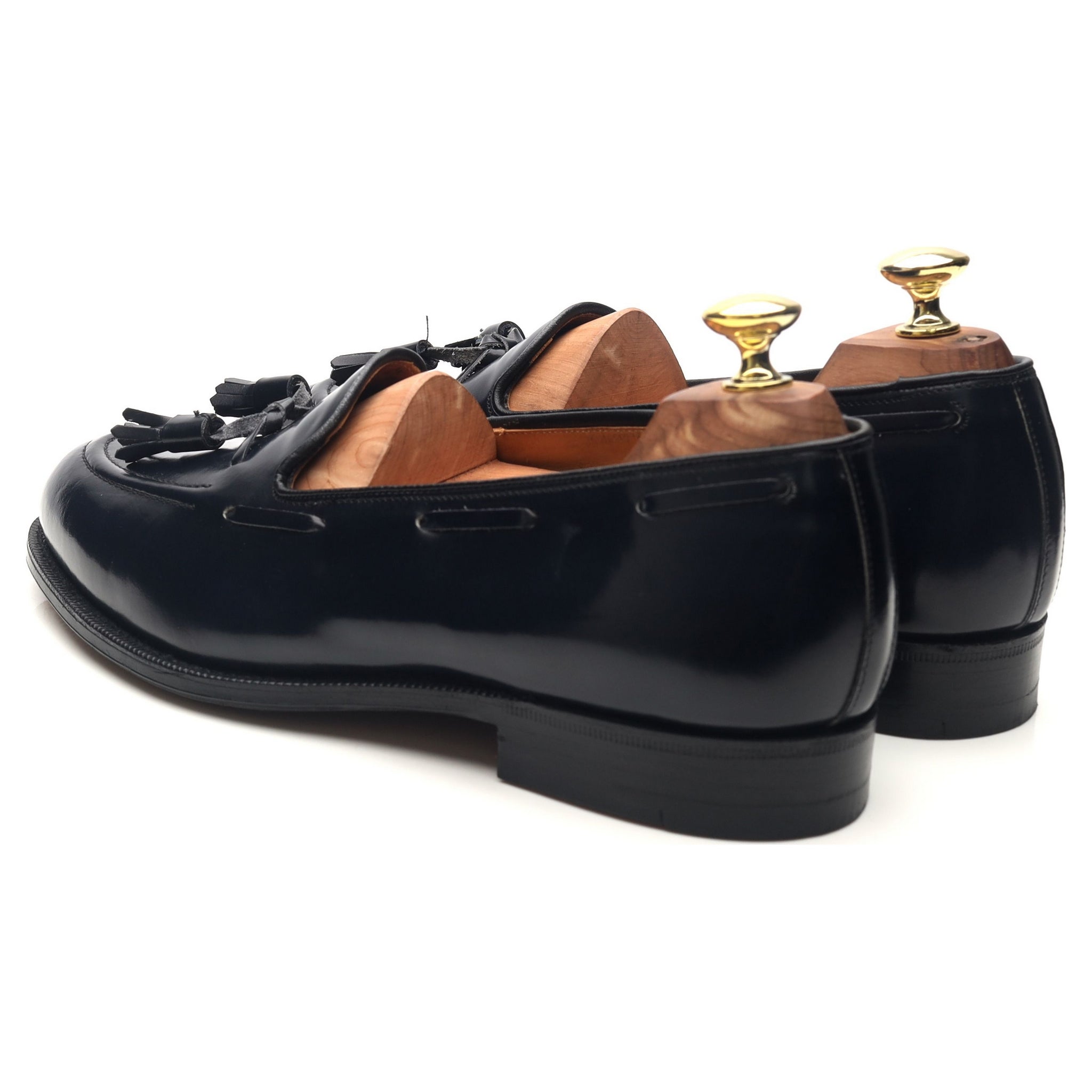 Church's Keats II mocassins cuir bleu UK 7.5