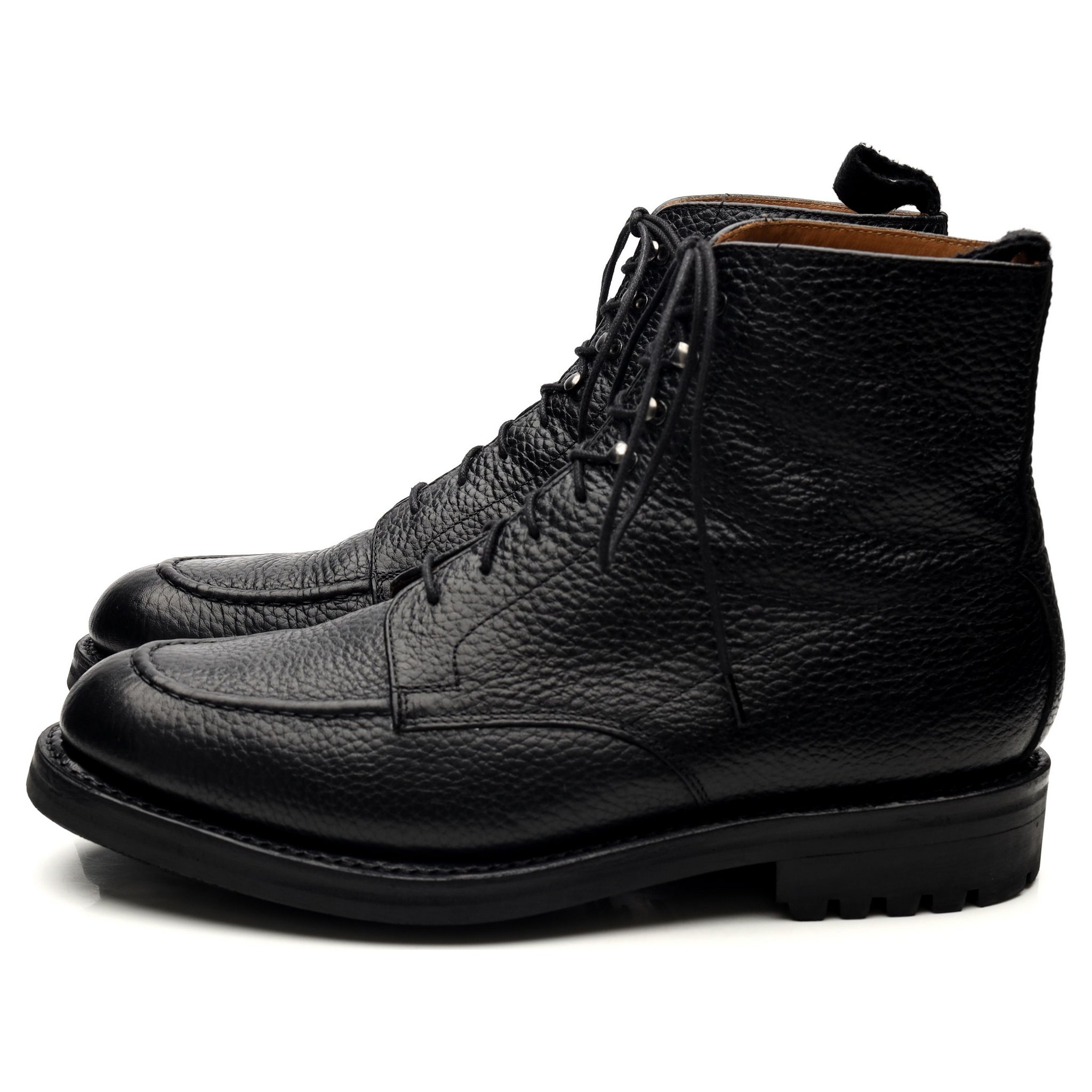 Grenson Sawyer bottes cuir noir UK 8,5 G