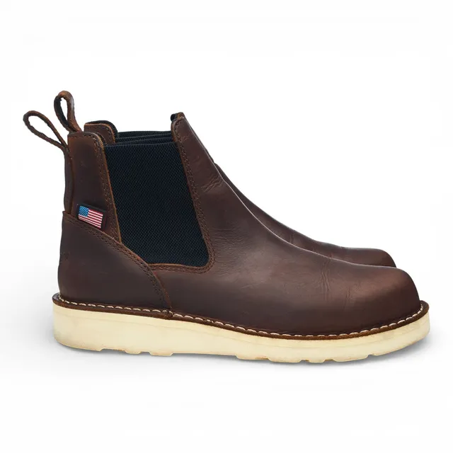 Danner Bull Run boots chelsea cuir marron UK 7 femme