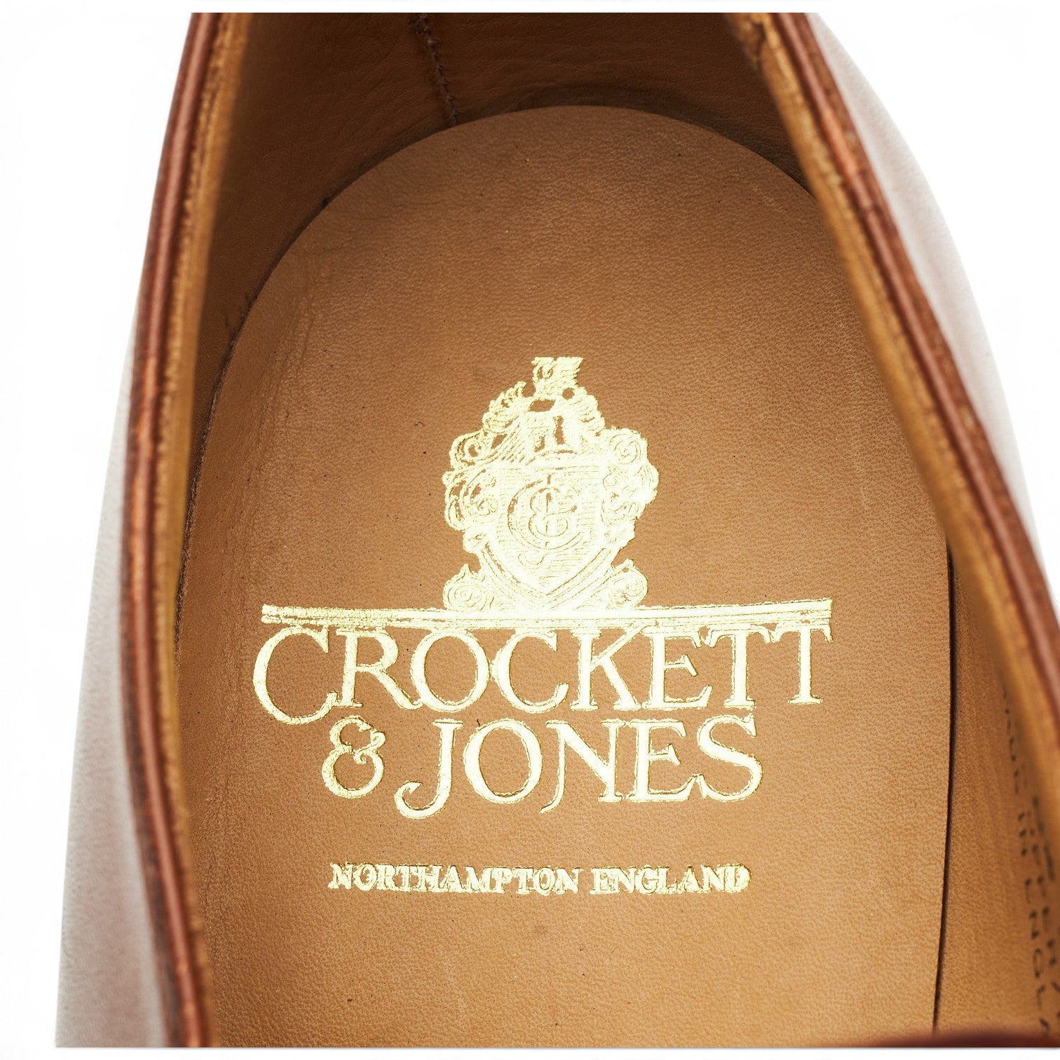 Crockett & Jones Dartmouth derby cuir marron UK 8.5