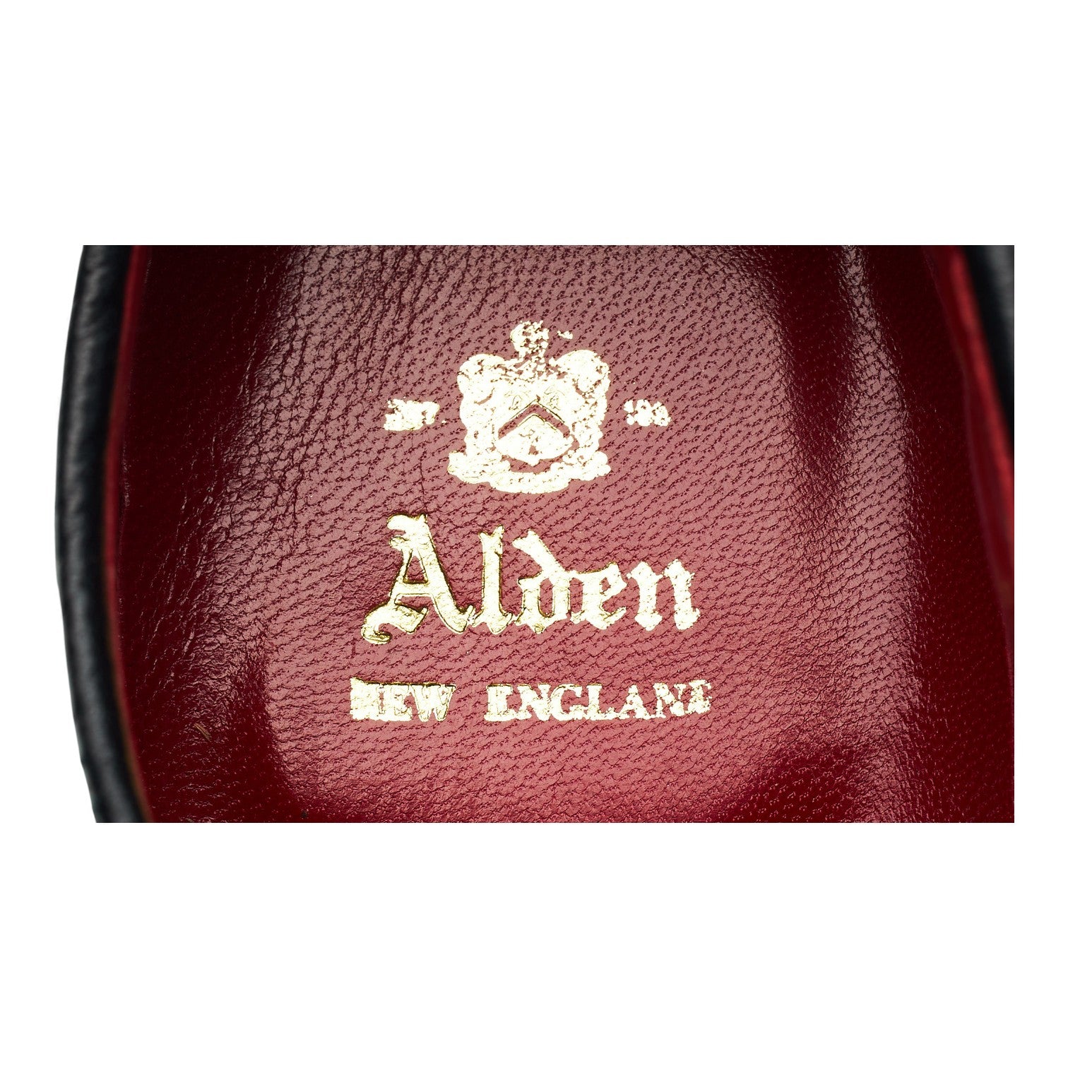 Alden N4405 derby cuir verni noir pointure 6.5 UK