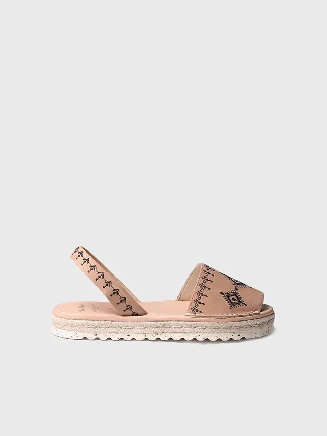 Toni Pons Star sandales menorquines cuir tan