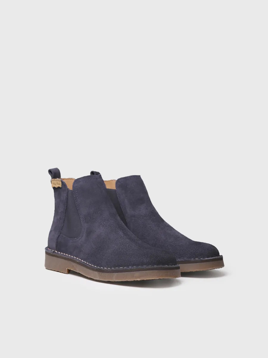Toni Pons Isa-SY bottines velours océano élastiques