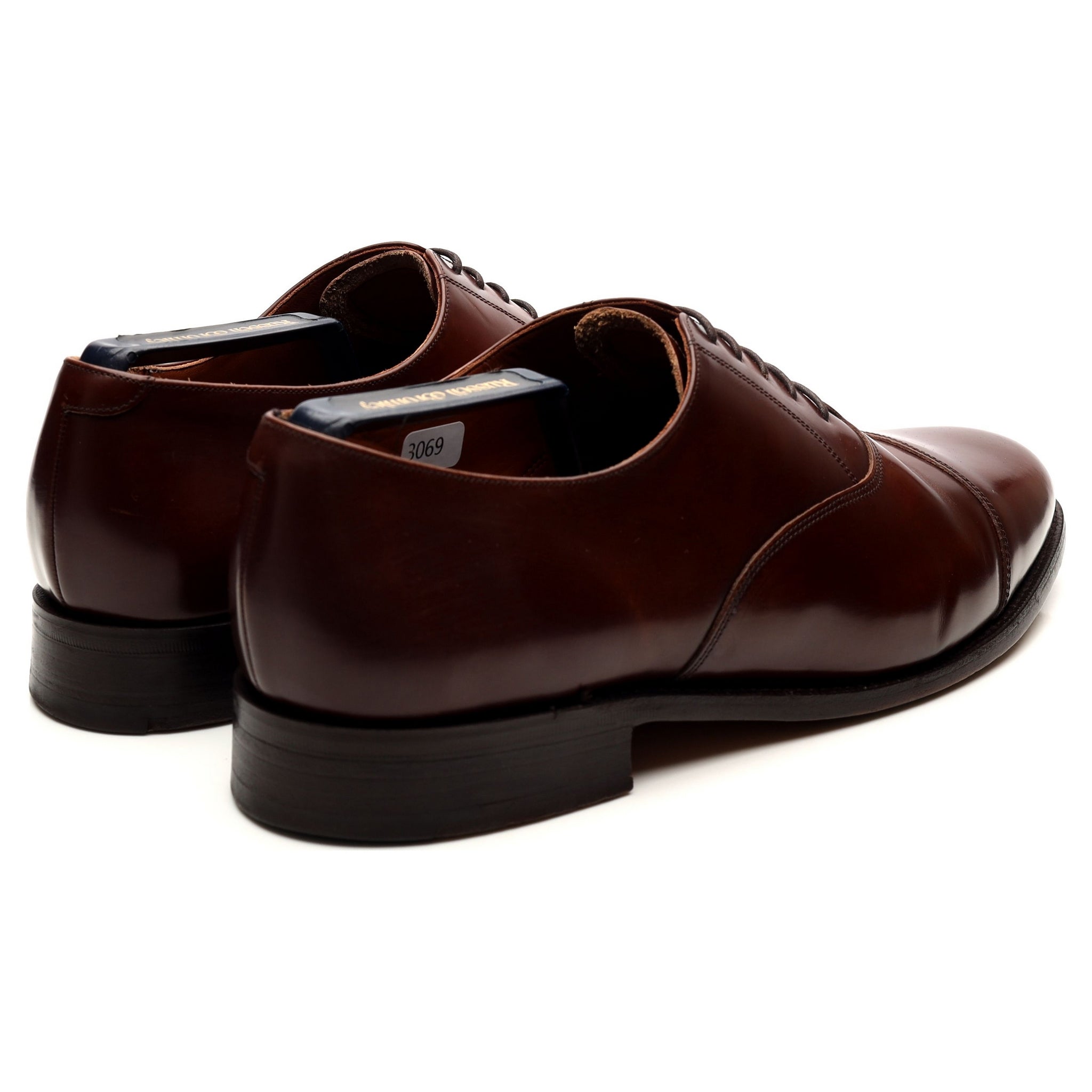 Russell & Bromley oxford cuir marron 9.5 embauchoirs