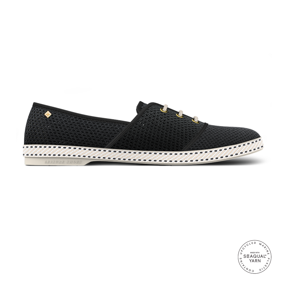RIVIERAS Lacets 4031 chaussures filet noir mesh