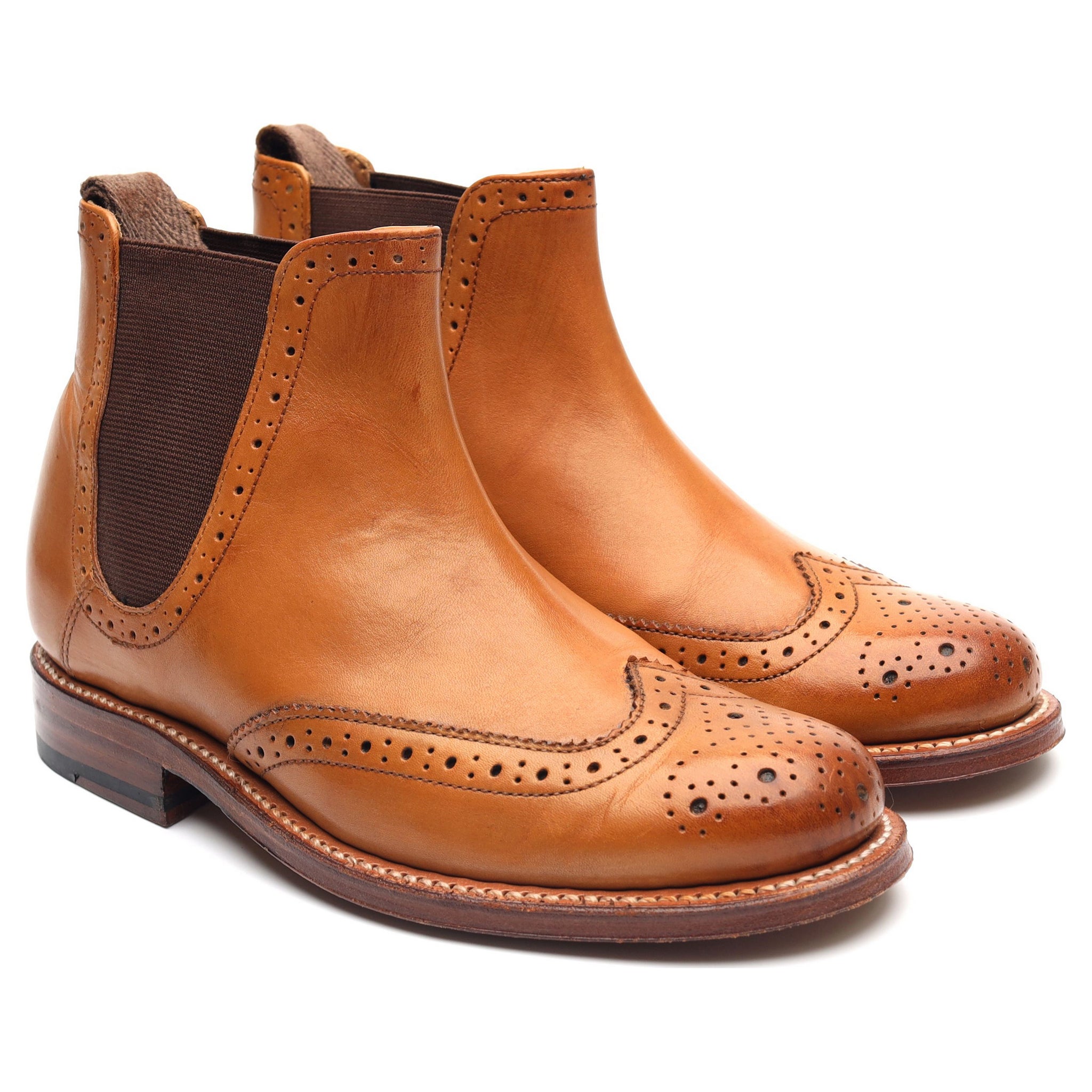 Grenson Jessie boots chelsea cuir marron pointure 36