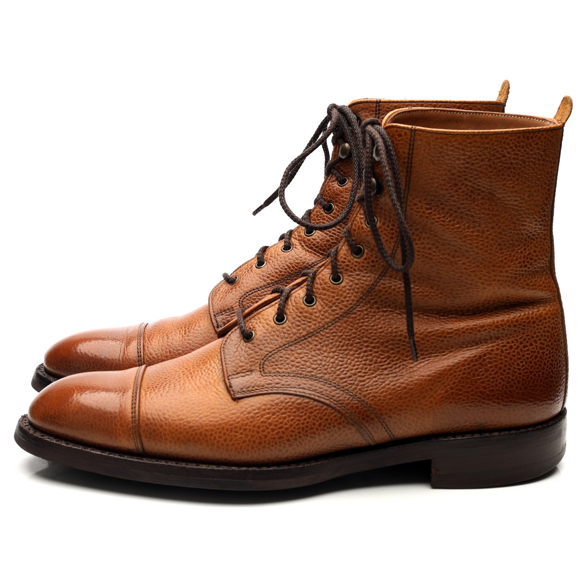 Cheaney Elliot boots homme cuir marron clair UK 8